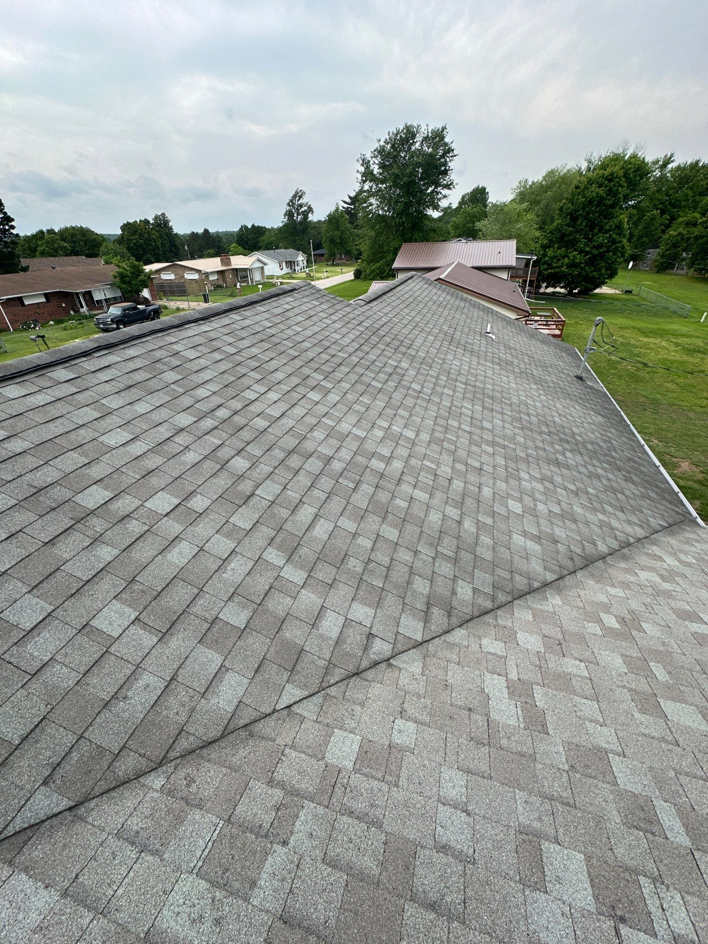 Residential Roof + Gutters & Downspouts Install  by Titan Commercial & Residential Roofing 