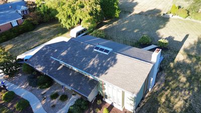 Residential Roofing Installation using Timberline HDZ Shingles - Weathered Wood
