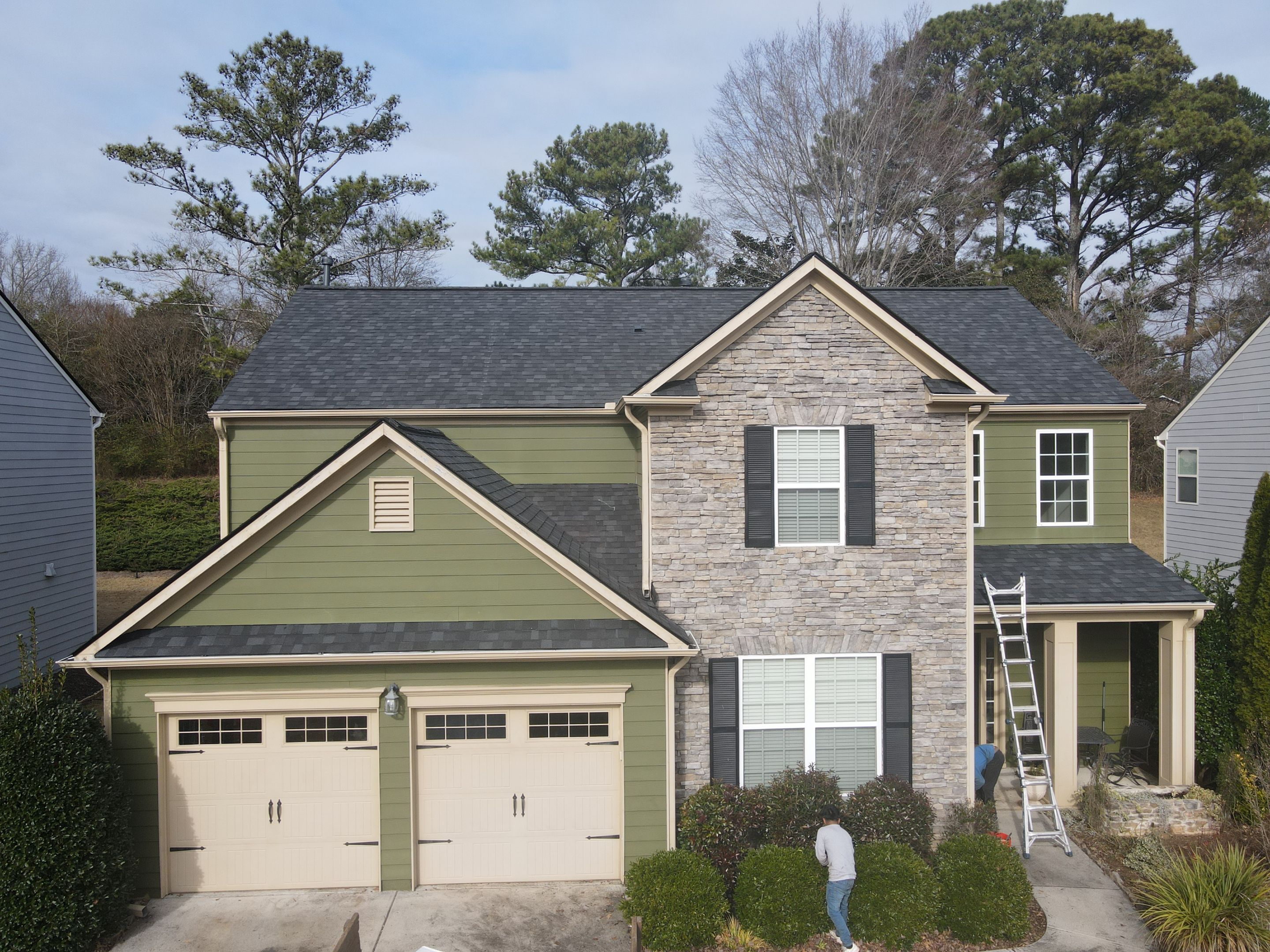 Residential Roofing Installation using Atlas  by Inspector Roofing and Restoration