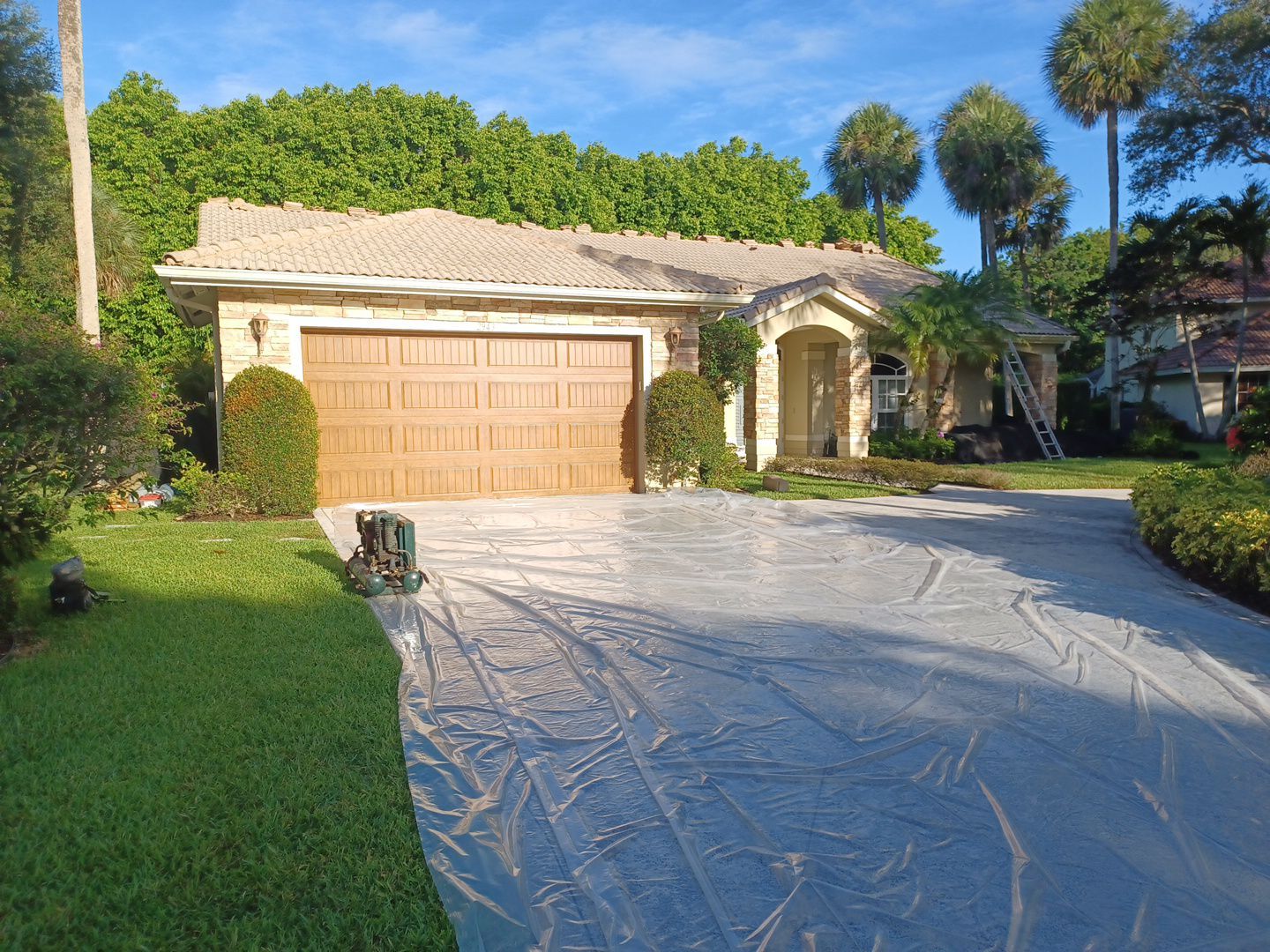 Residential Roofing Installation using Eagle Roofing Tile by BLUES BROTHERS ROOFING
