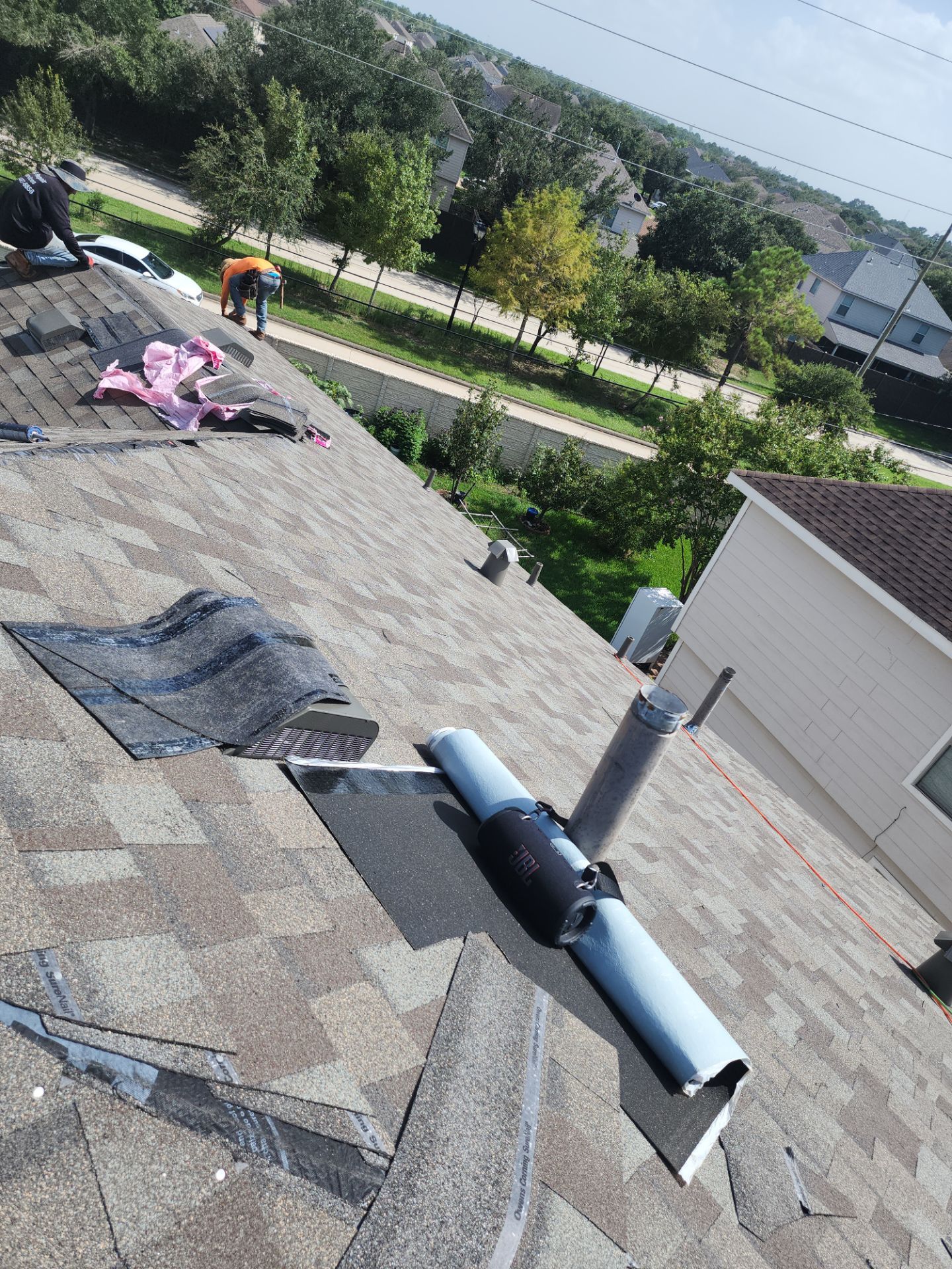 Residential Roofing Repair using Owen's Corning Duration (Lifetime) Shingles by Roof Repair Company