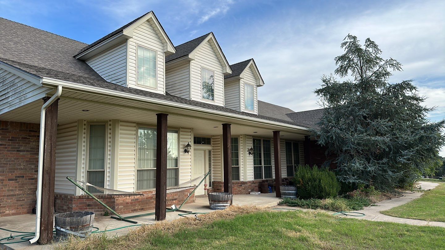 roof & vent replacement in Choctaw by McCann's Roofing and Construction