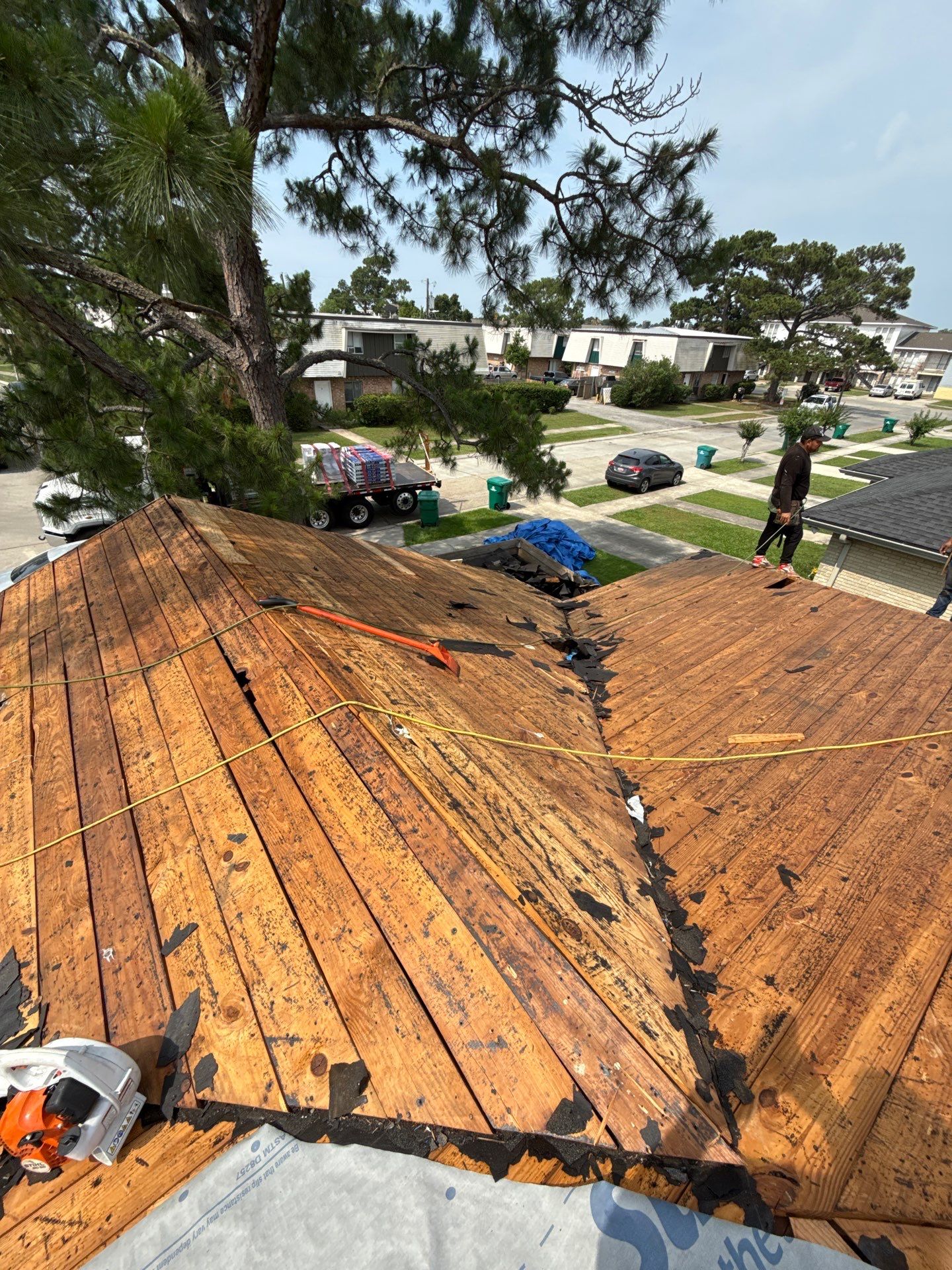 Project in Terrytown by Robertson Roofing & Siding Inc