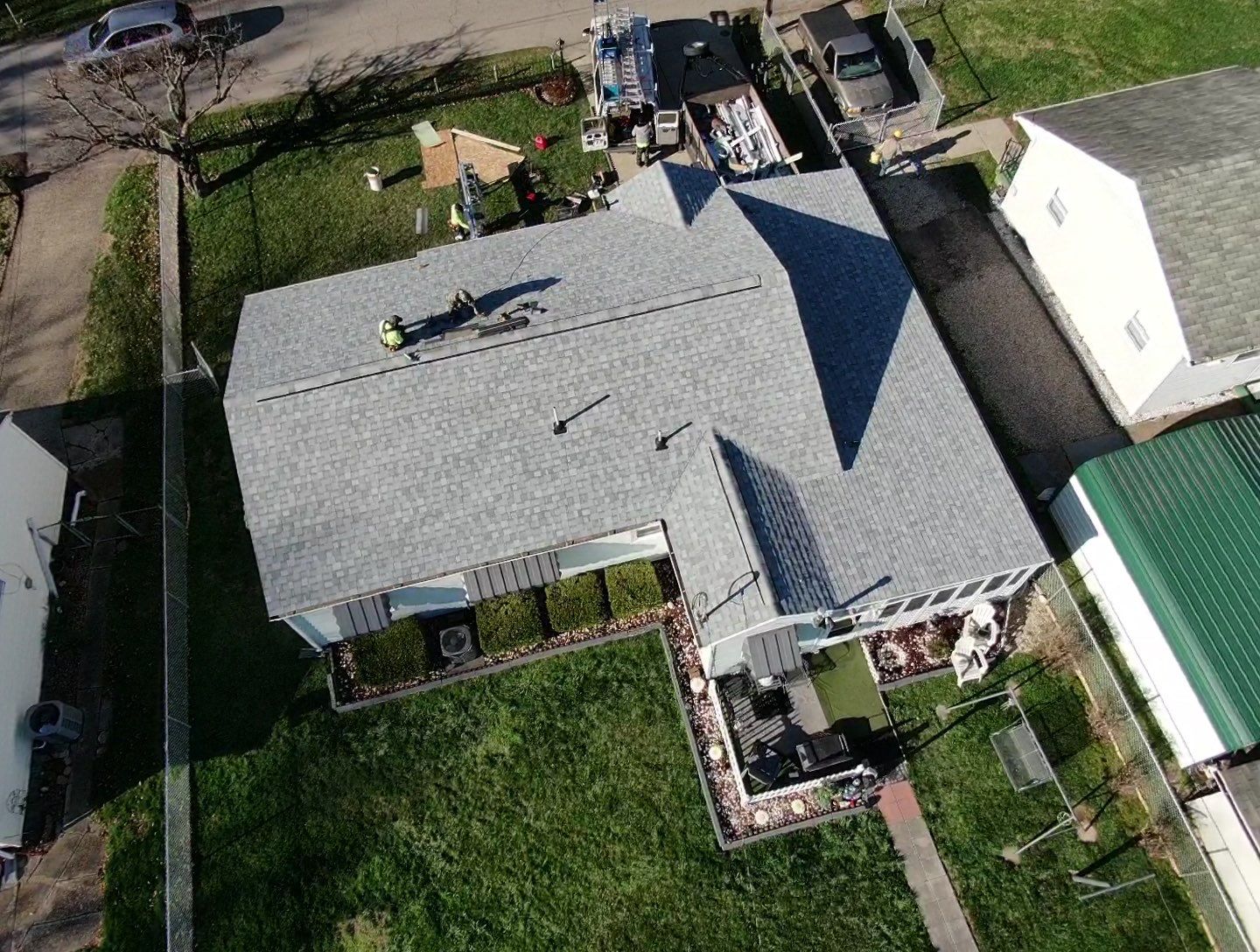 Residential Roofing Installation using Performance Shingles by Mr. Roofer