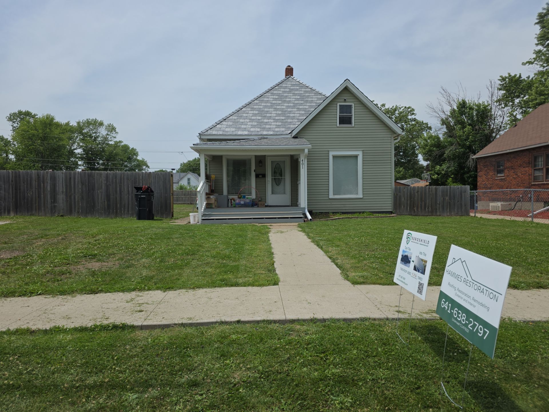 EuroShield Roof Ottumwa by Hammes Restoration LLC 