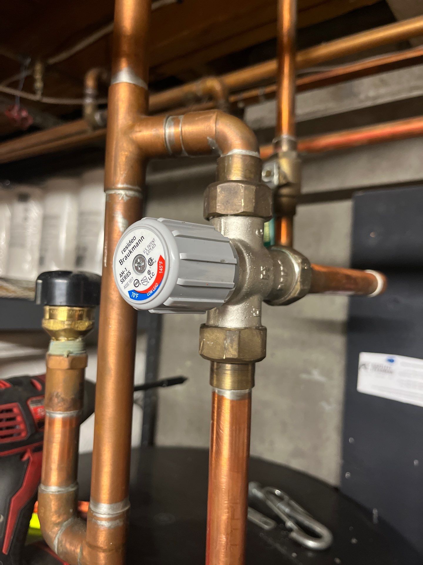 No Hot Water Diagnosis & Mixing Valve Replacement — Marblehead, MA by FAGONE MECHANICAL