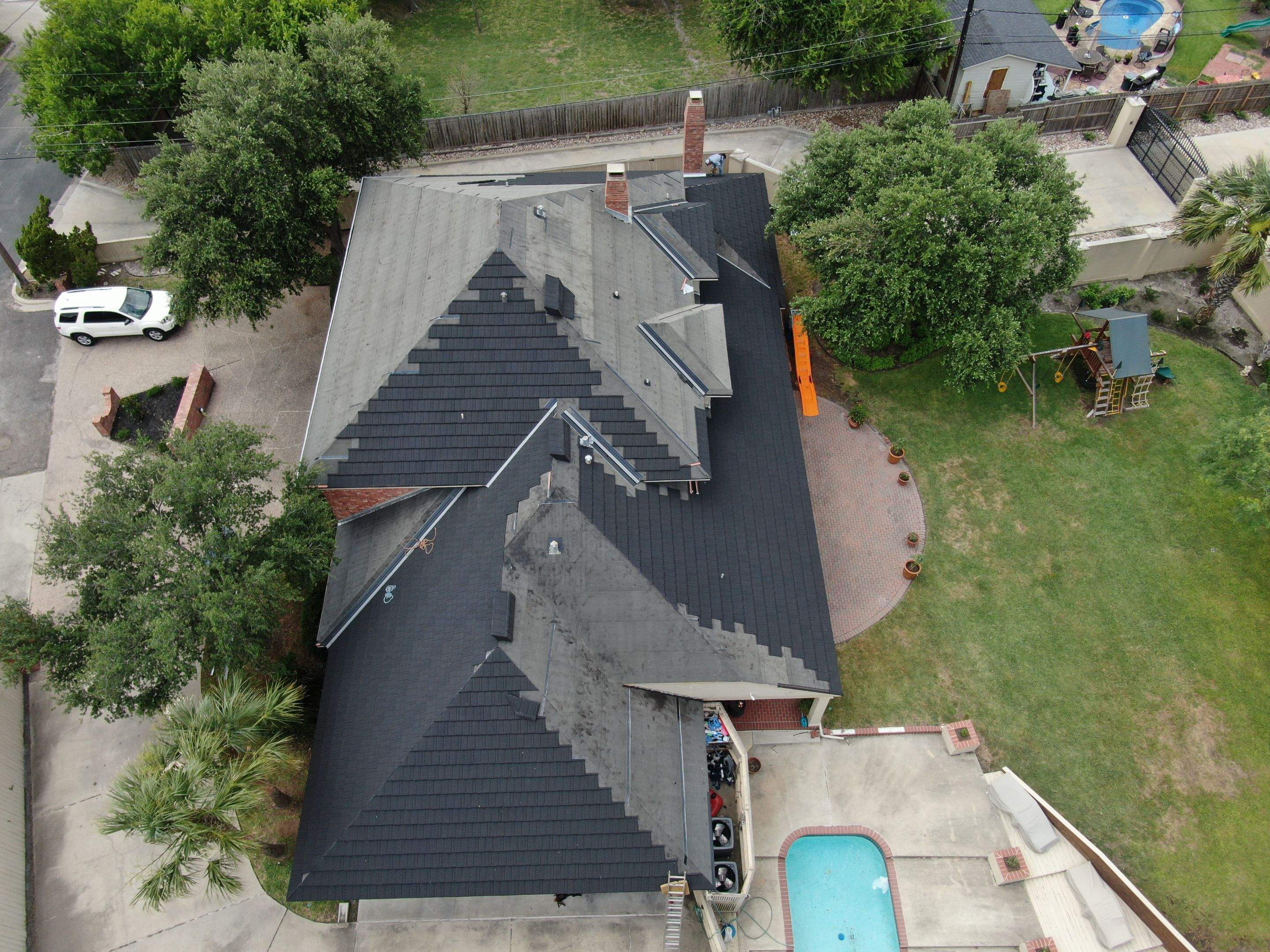 Colonial Tilcor Stone Coated Metal by Bayfront Roofing and Construction