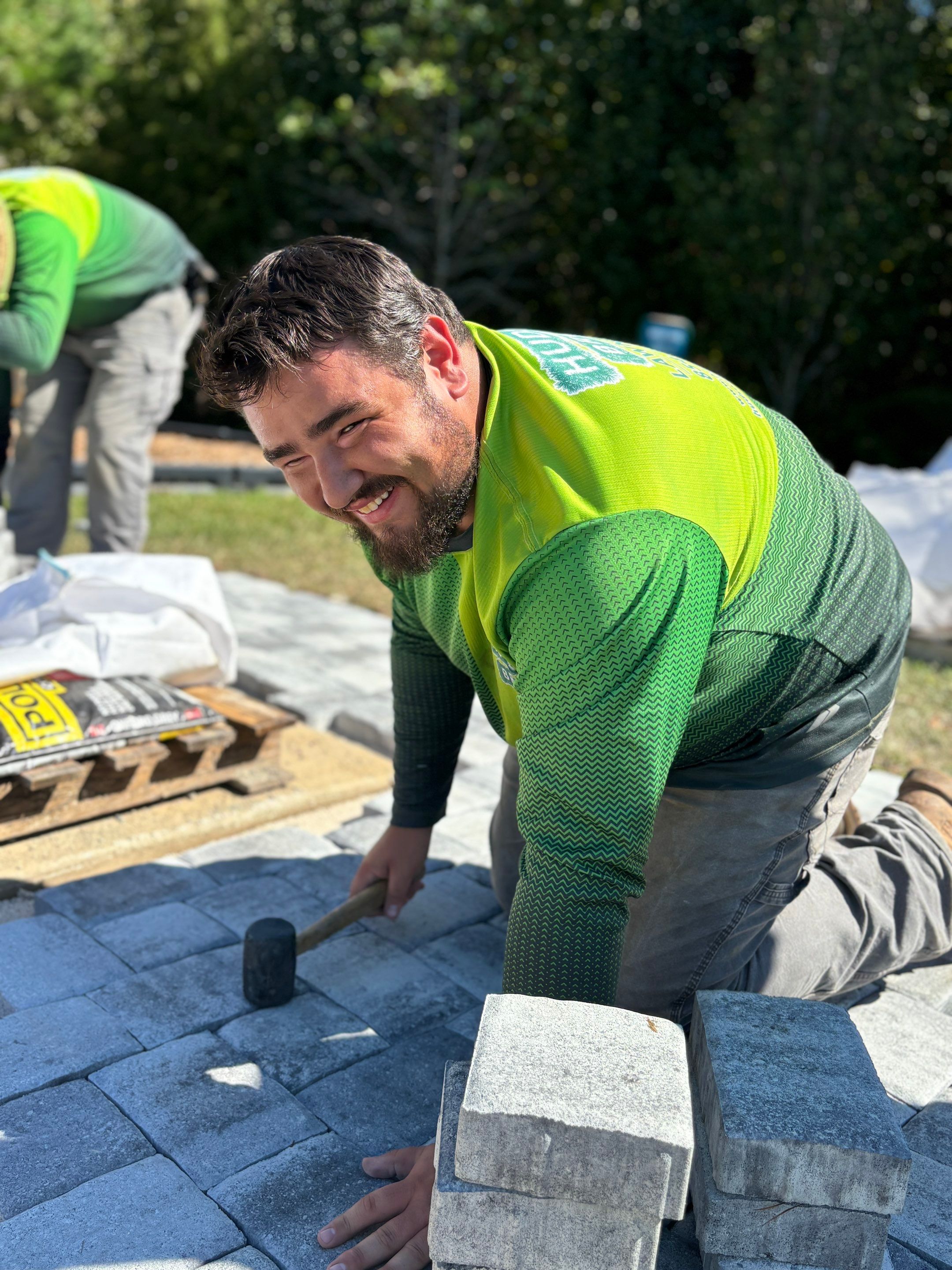 Paver Installation Project in Highland Park - Summerville, SC by Hudson Bros Lawn Care LLC