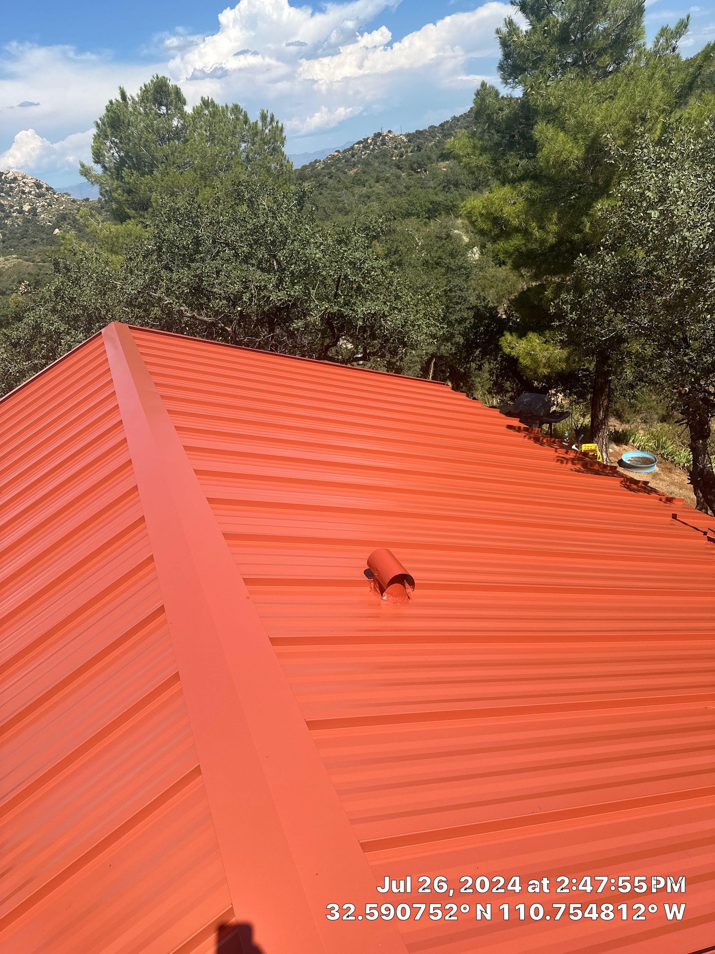Terra Cotta Standing Seam by Reimagine Roofing