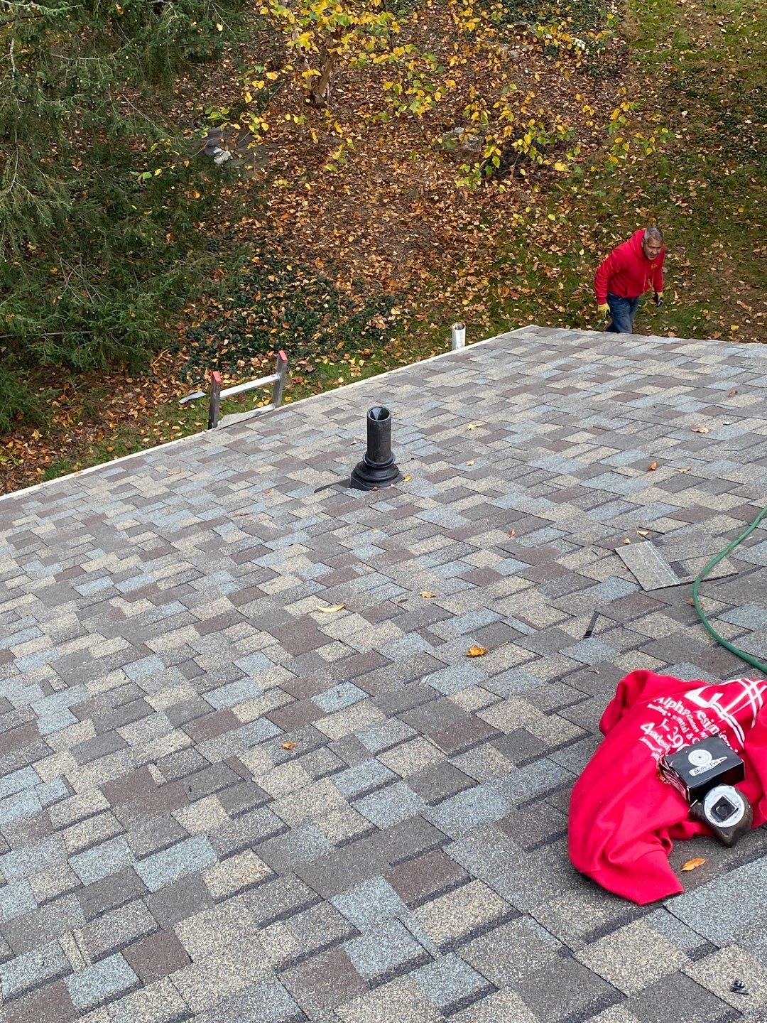 Install new shingles and new skylights  by Alpha Design Services