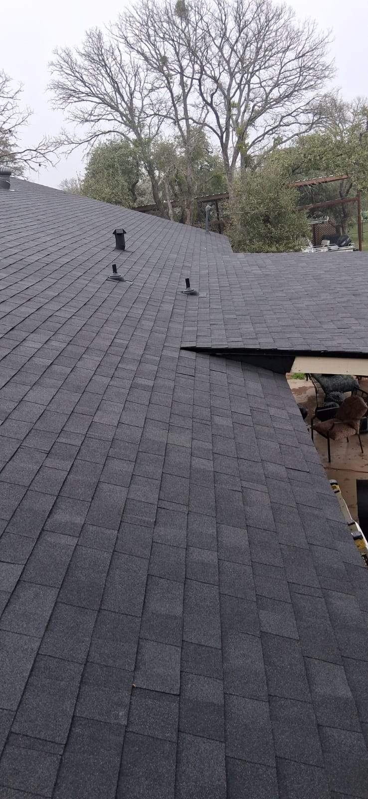 Residential Roof Replacement and Exterior Woodwork Restoration in Georgetown by Caliber Restoration LLC