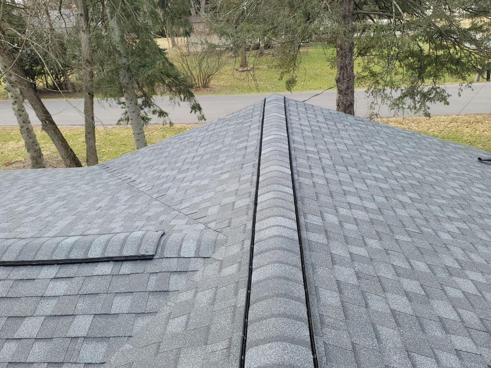 CT LANDMARK 30 LIFETIME METRIC PEWTER , DRIP EDGE BLACK  by Eagle Eye Roofing