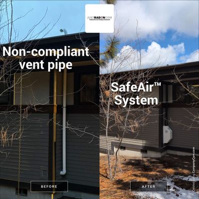 Existing Radon System Repair
