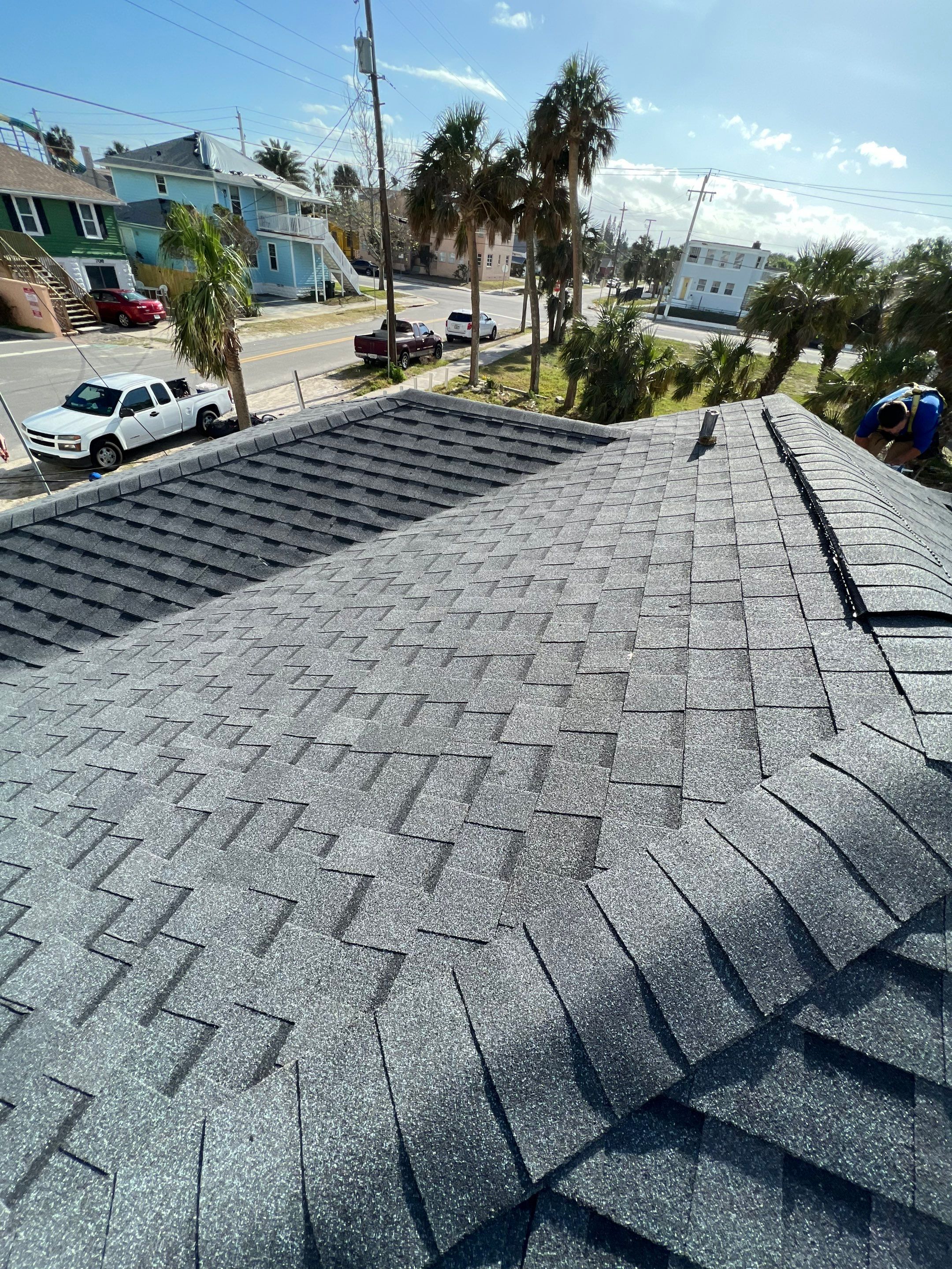 Shingle Reroof Replacement Daytona Beach FL by Pinnacle Roofing Group