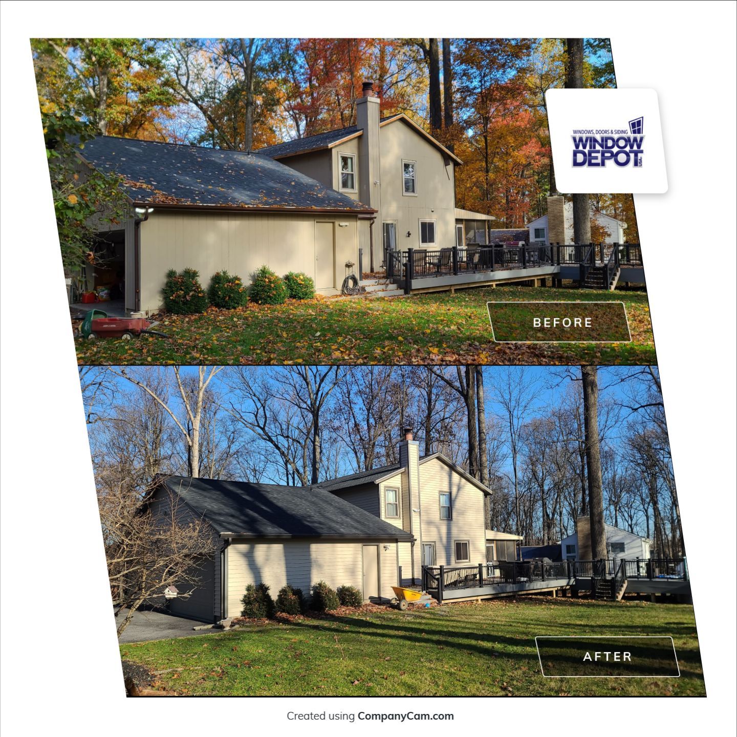 Siding Installation using Mastic Ovation by Window Depot of Annapolis