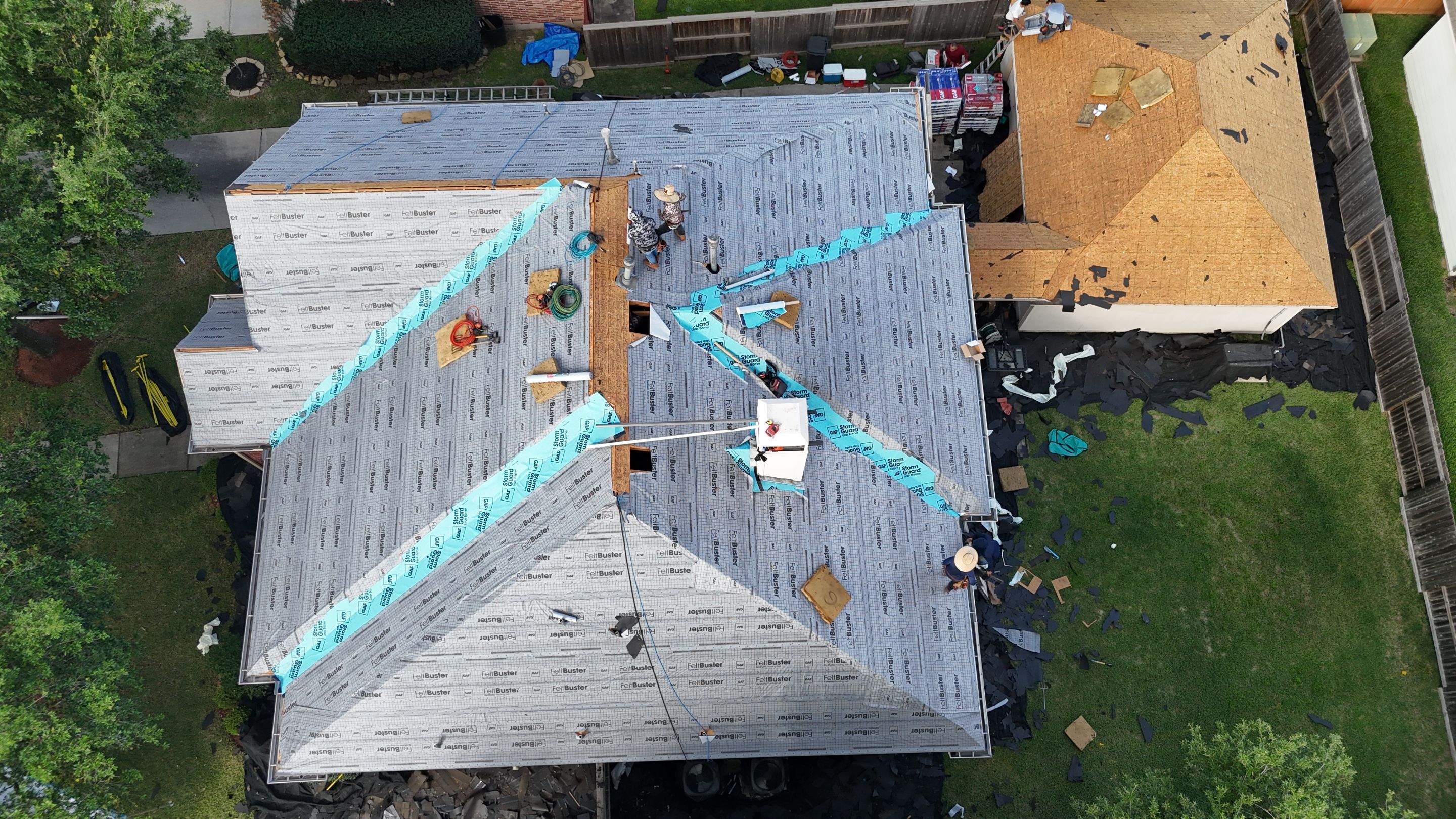 Residential Roof Replacement in Cypress, TX by One Legacy United