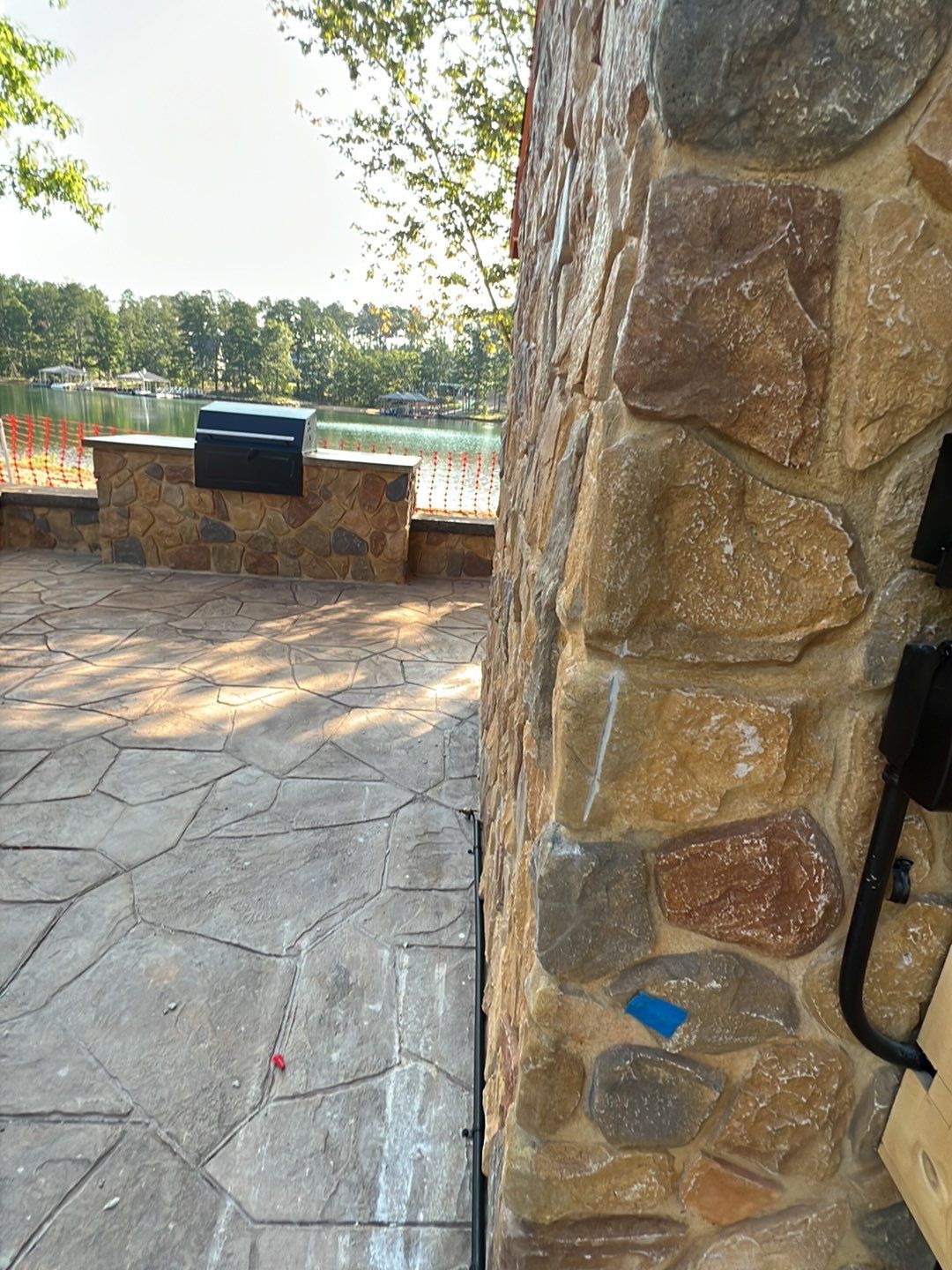 Stamped Concrete Pavilion Slab by Xtreme Concrete Services