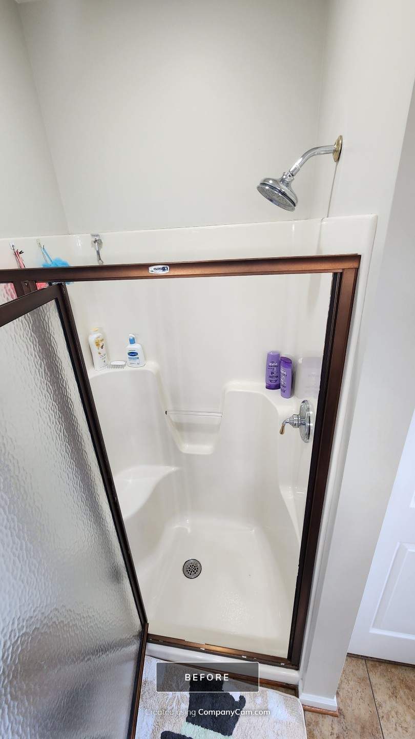 Shower Upgrade in Tuscany by BathPlanet SW Virginia