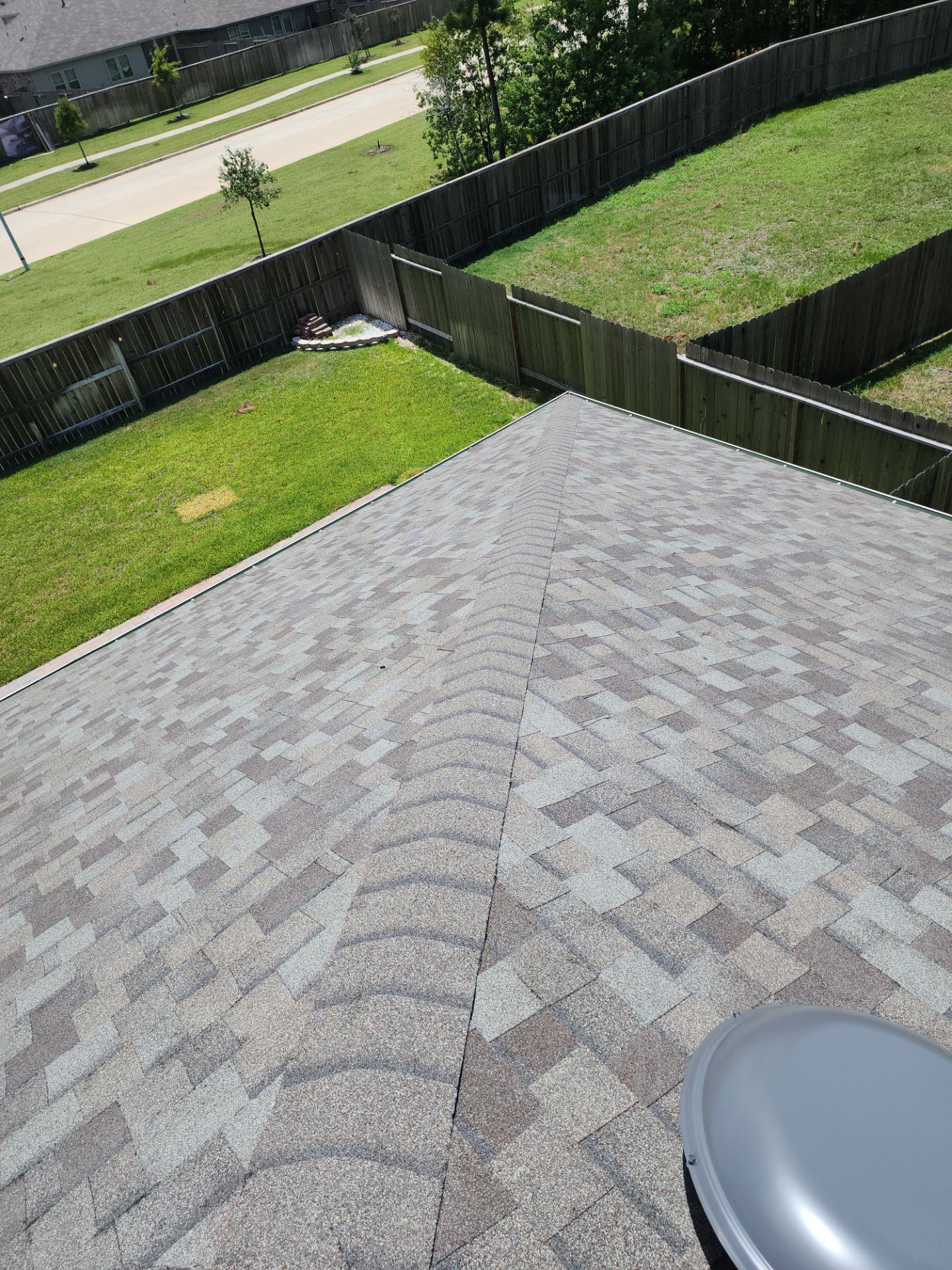 Residential Roofing Installation using Owen's Corning Duration (Lifetime) Shingles by Roof Repair Company