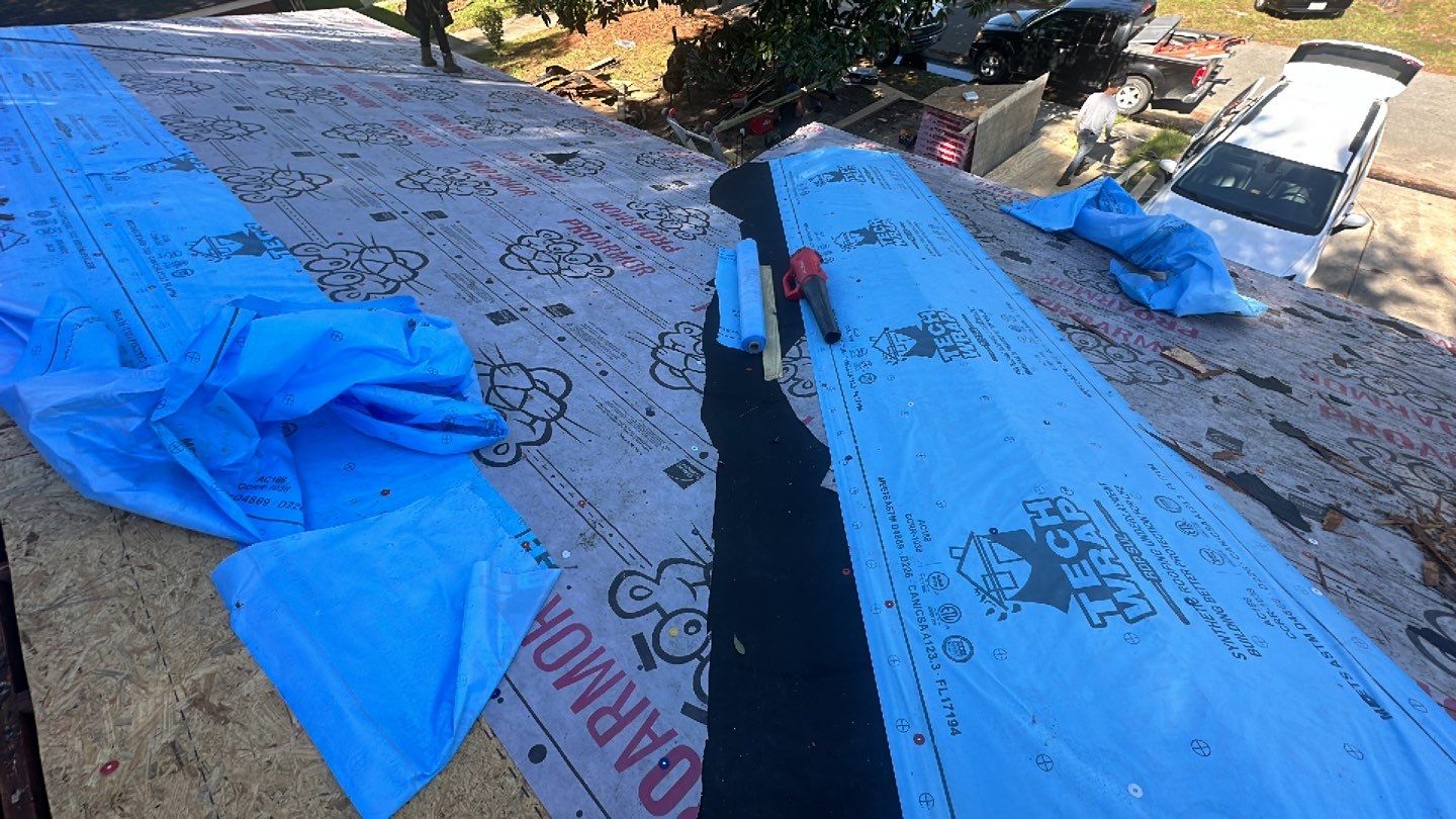 Residential Roofing Installation using Owens Corning Oakridge Estate Grey by Talya Roofing