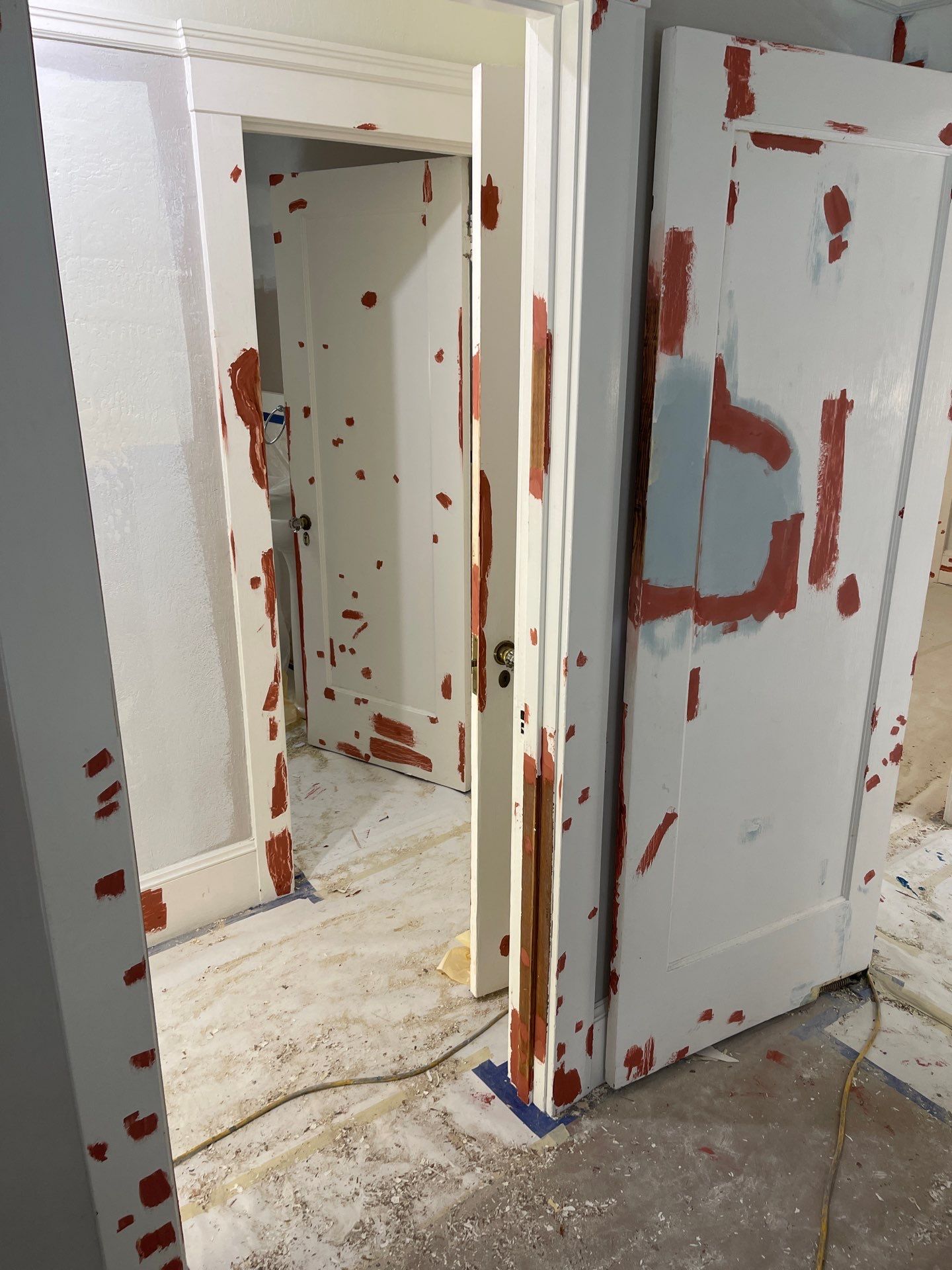 Prep work  by Herrera’s Bay Area Painting inc.