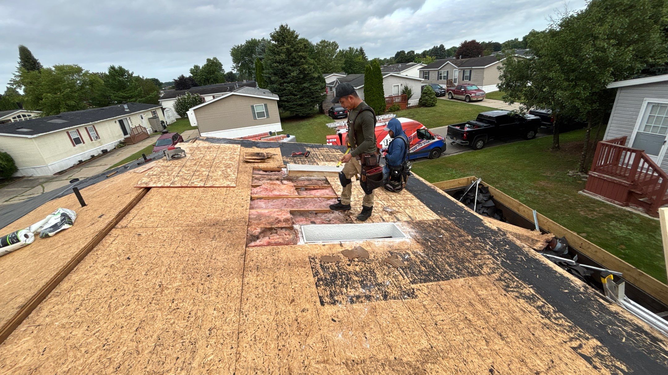 Roof Replacement using Owens Corning Sierra Gray by 180 Contractors