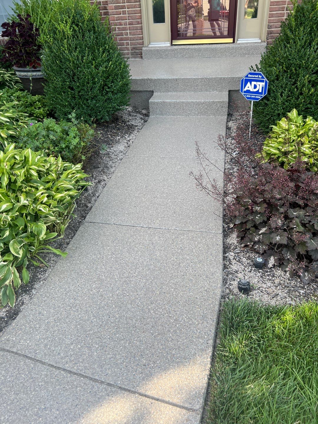 Patio Installation using Flint by Your1DayFloor.com