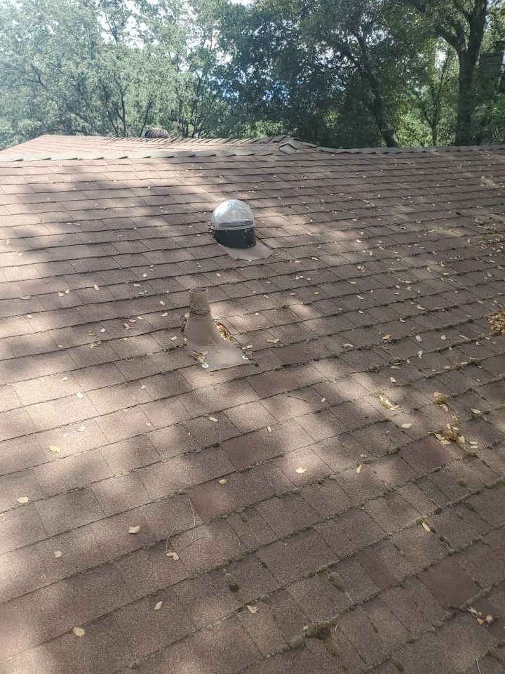 New Roof and gutters by Byers Enterprises 