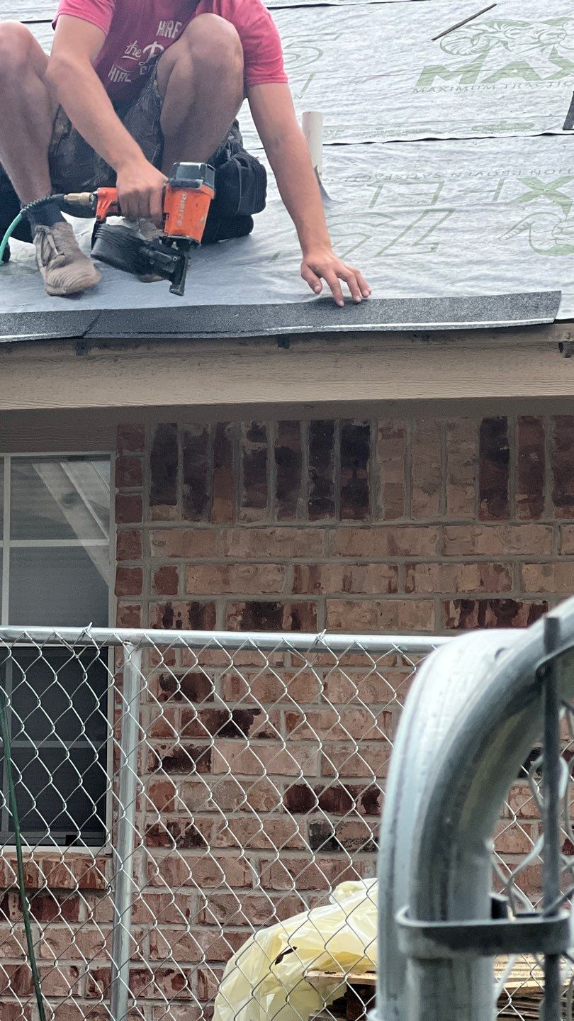 Residential Roofing Installation using GAF Natural Shadow  by A & H Roofing and Contracting