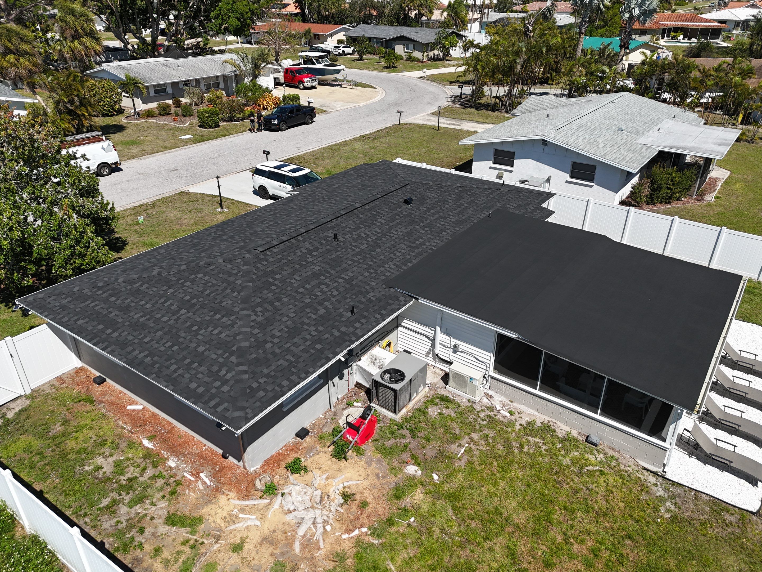 Roof Replacement in Sarasota FL. by Steadfast Roofing 