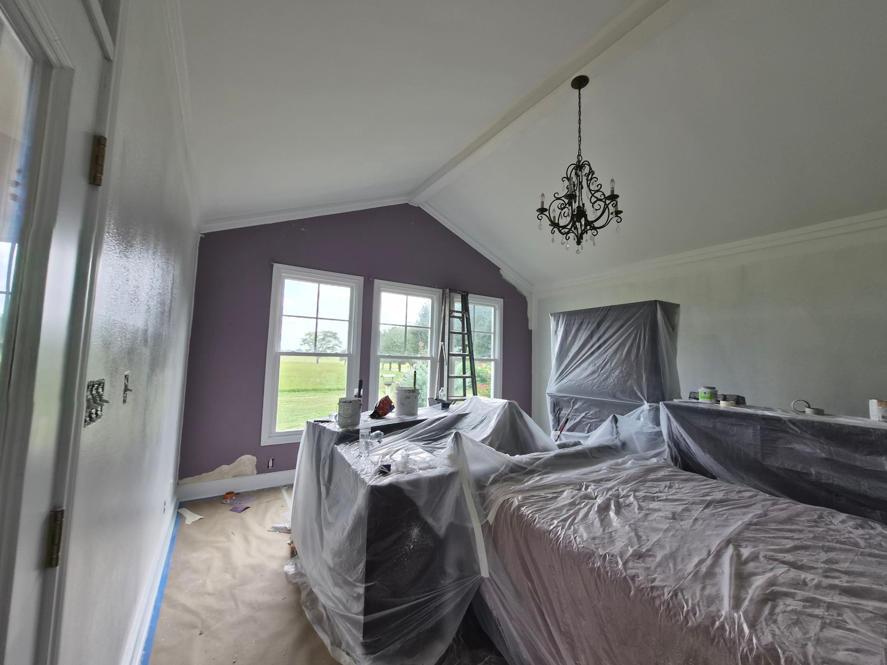 Extensive Interior Repair & Repaint in Tyler TX by Quality Coats Painting