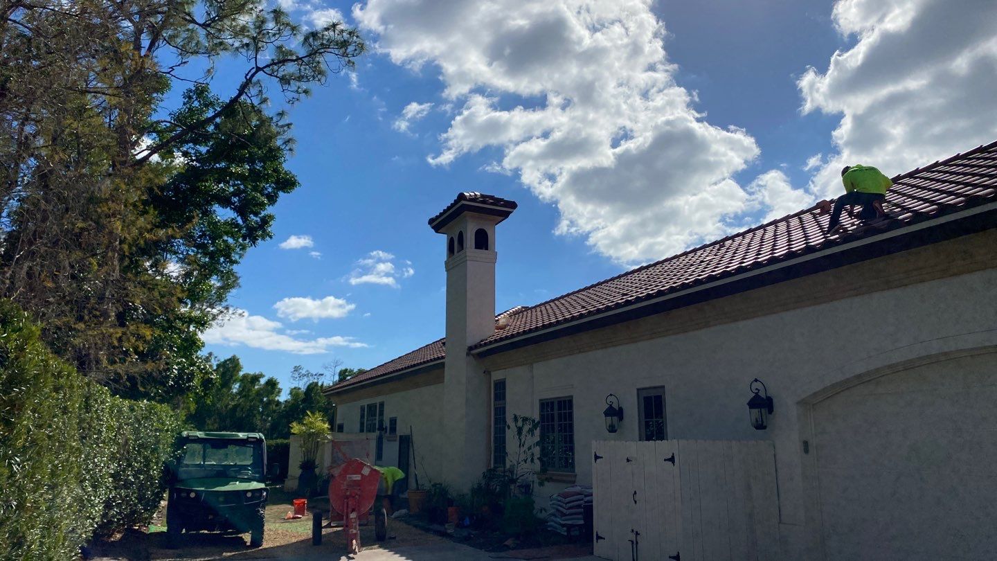 Residential Concrete Tile Replacement in Naples, FL by International Roofing