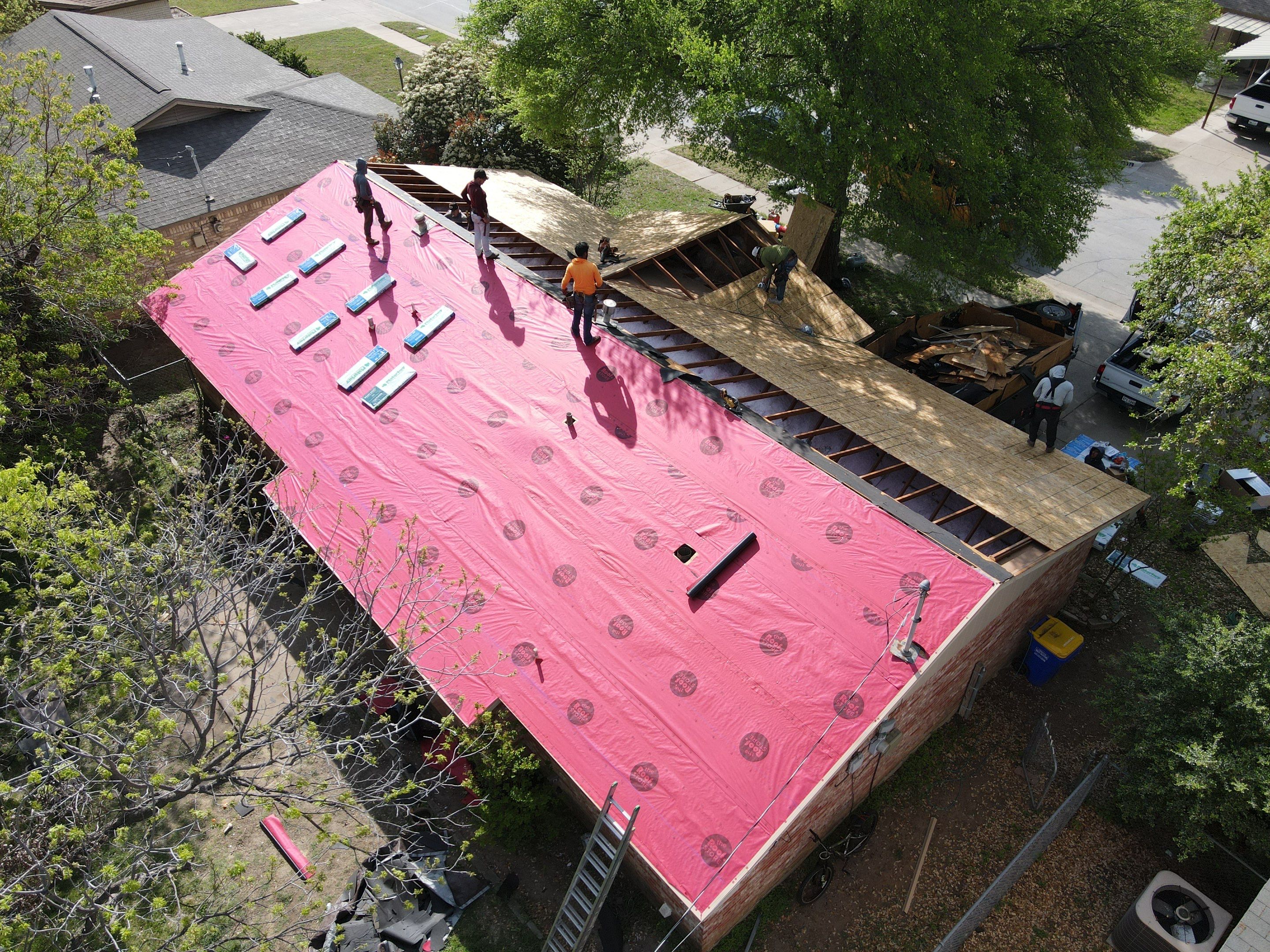 Reroof by Berry Good Roofing 