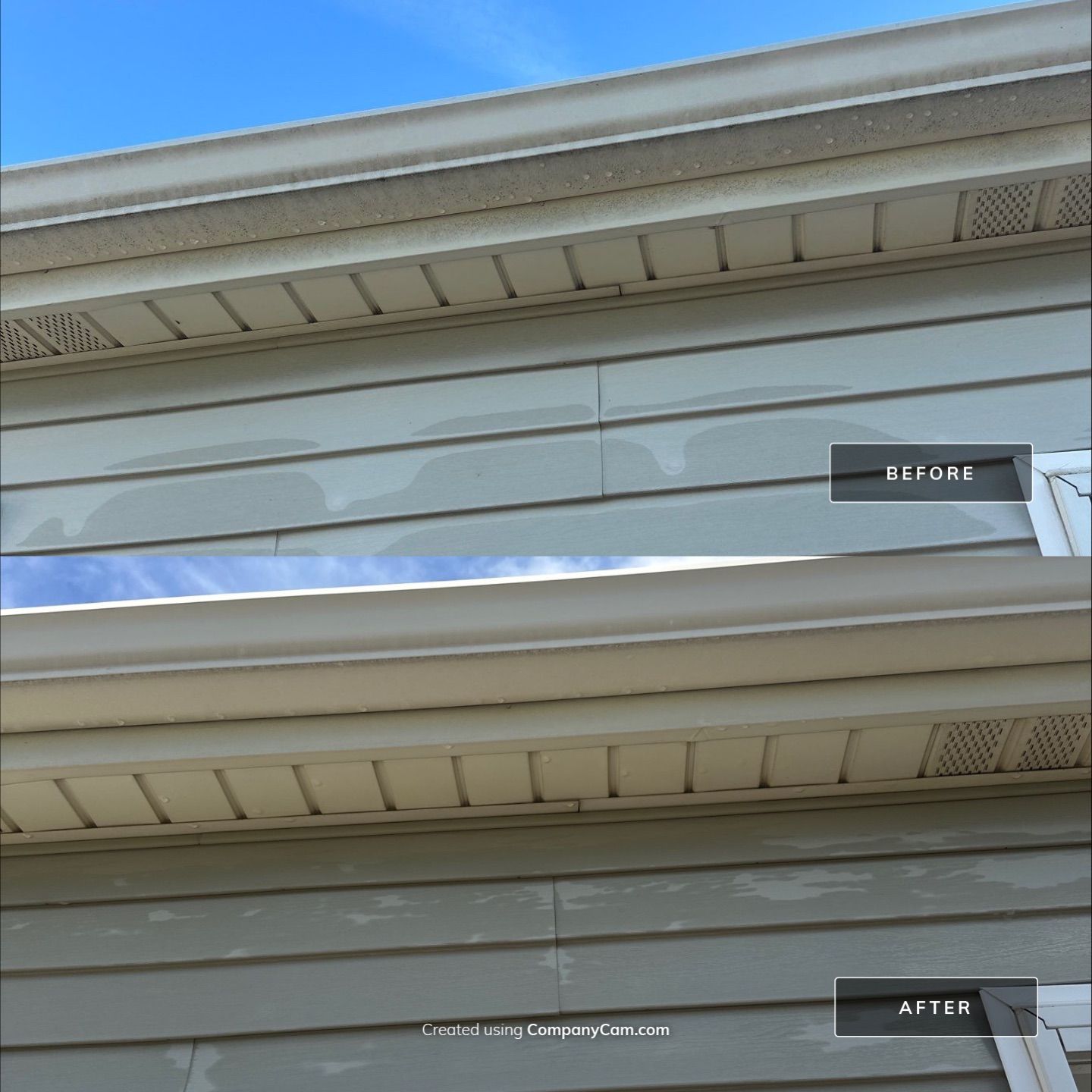 Project in Round Lake by Simmons Power & Soft Washing