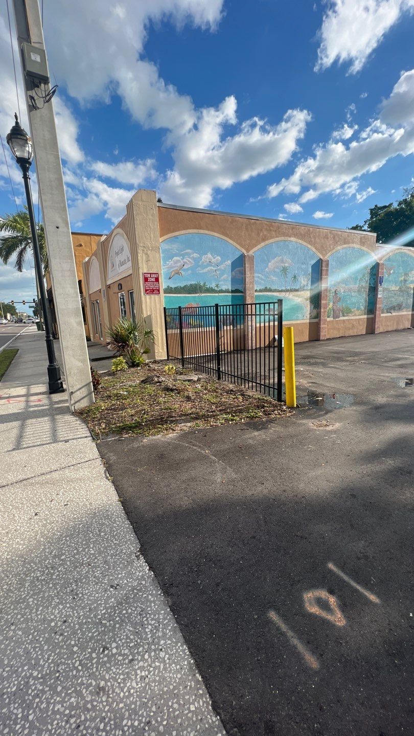 Bradenton, FL 5 ft. Tall Black 3-Rail Aluminum Fence by Asap fence and gates, LLC