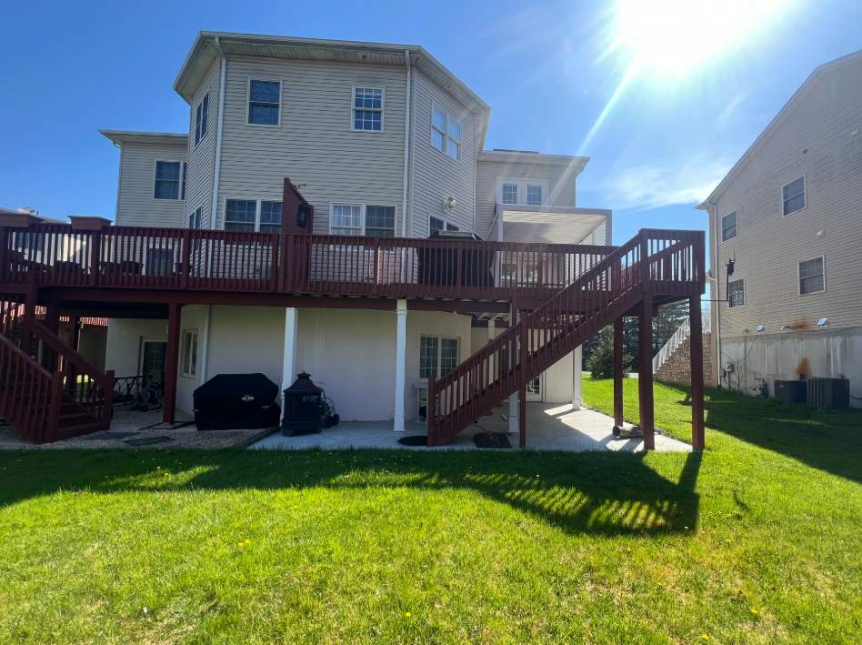Deck Resurfacing in Manalapan Township, New Jersey by deck guardian