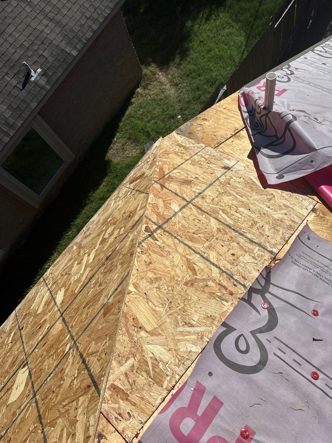 Residential Roofing Installation using Owen's Corning Duration (Lifetime) Shingles by Roof Repair Company