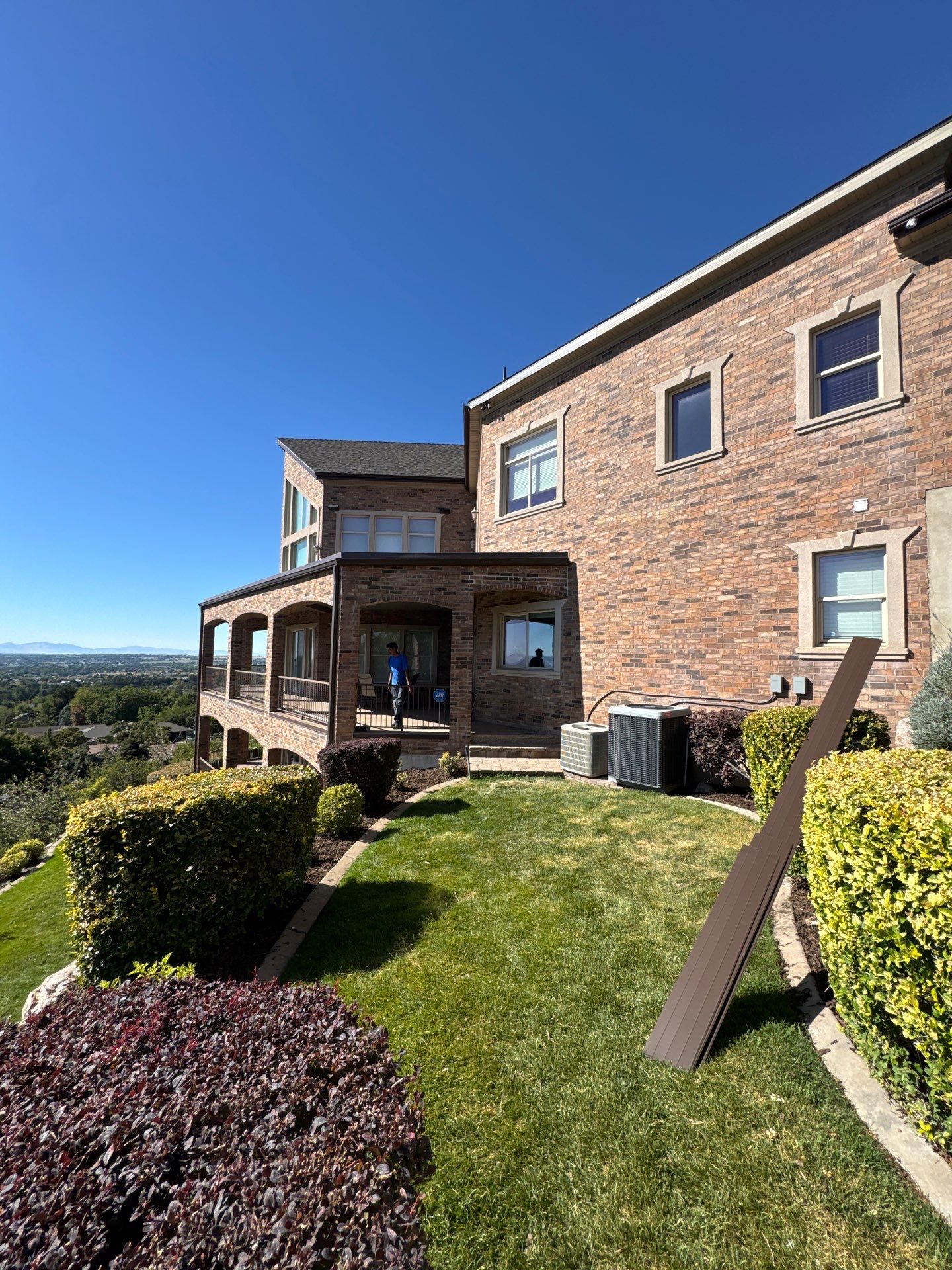 Project in Layton by Master Rain Gutters.