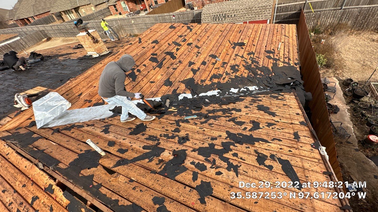 Malarkey Class 3 Antique brown install by Icon Roofing And Construction 