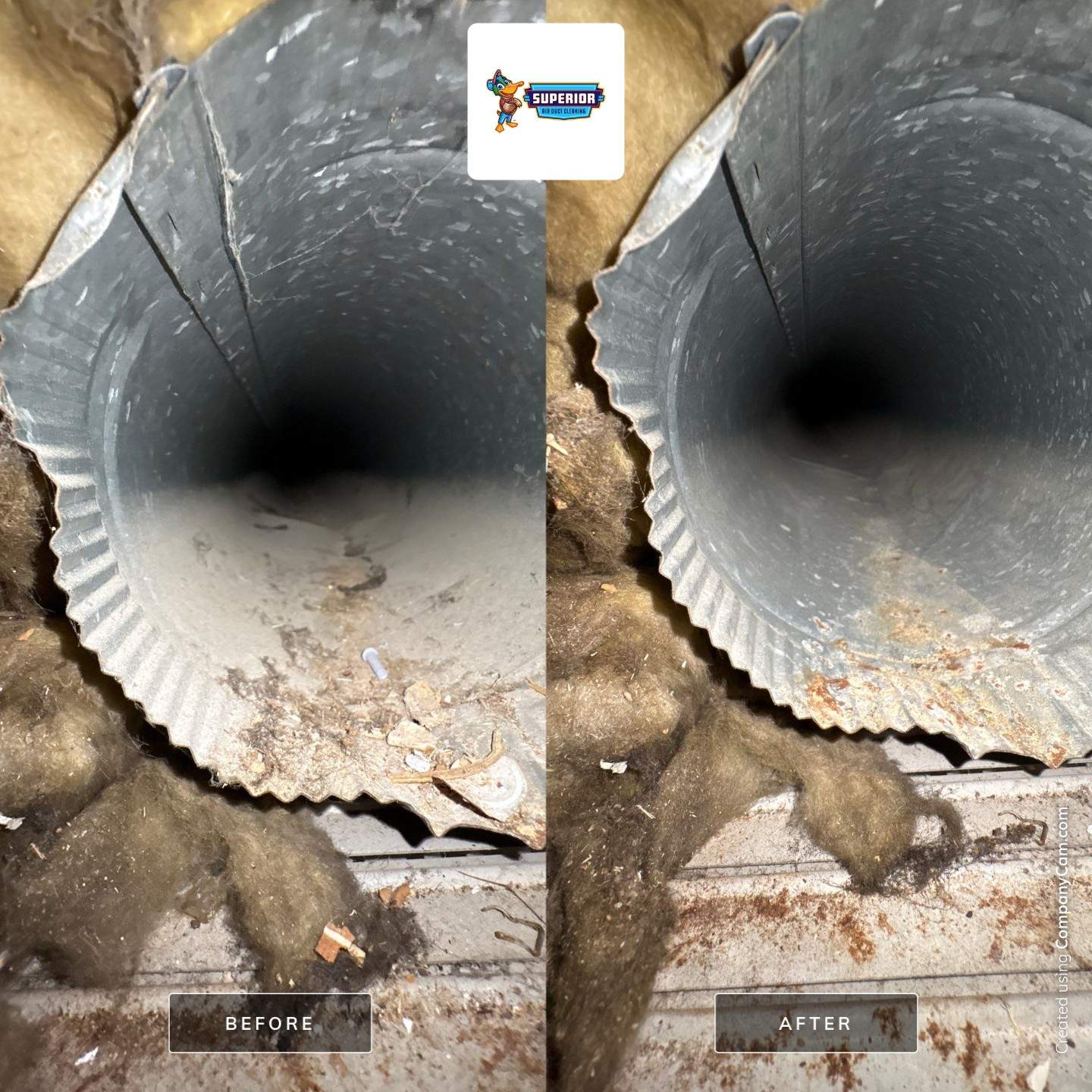 Air Duct Cleaning With a Vacuum Truck in Coraopolis, PA by Superior Air Duct Cleaning