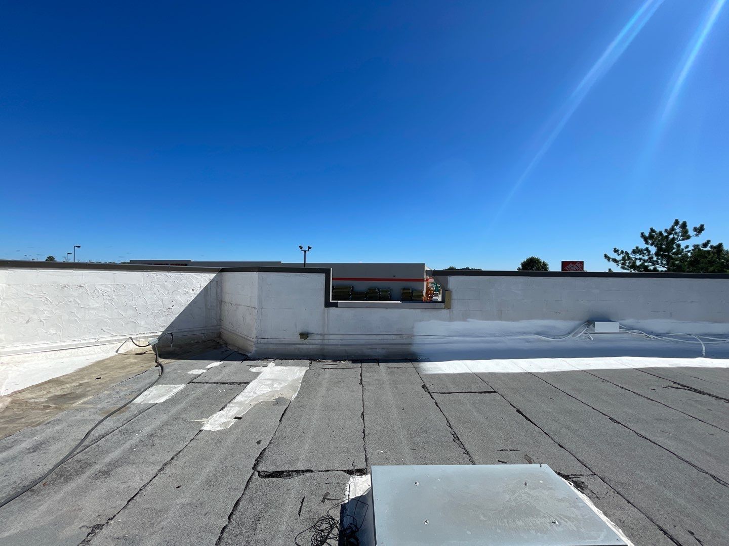 Commercial Spray Foam Install  by Titan Commercial & Residential Roofing 