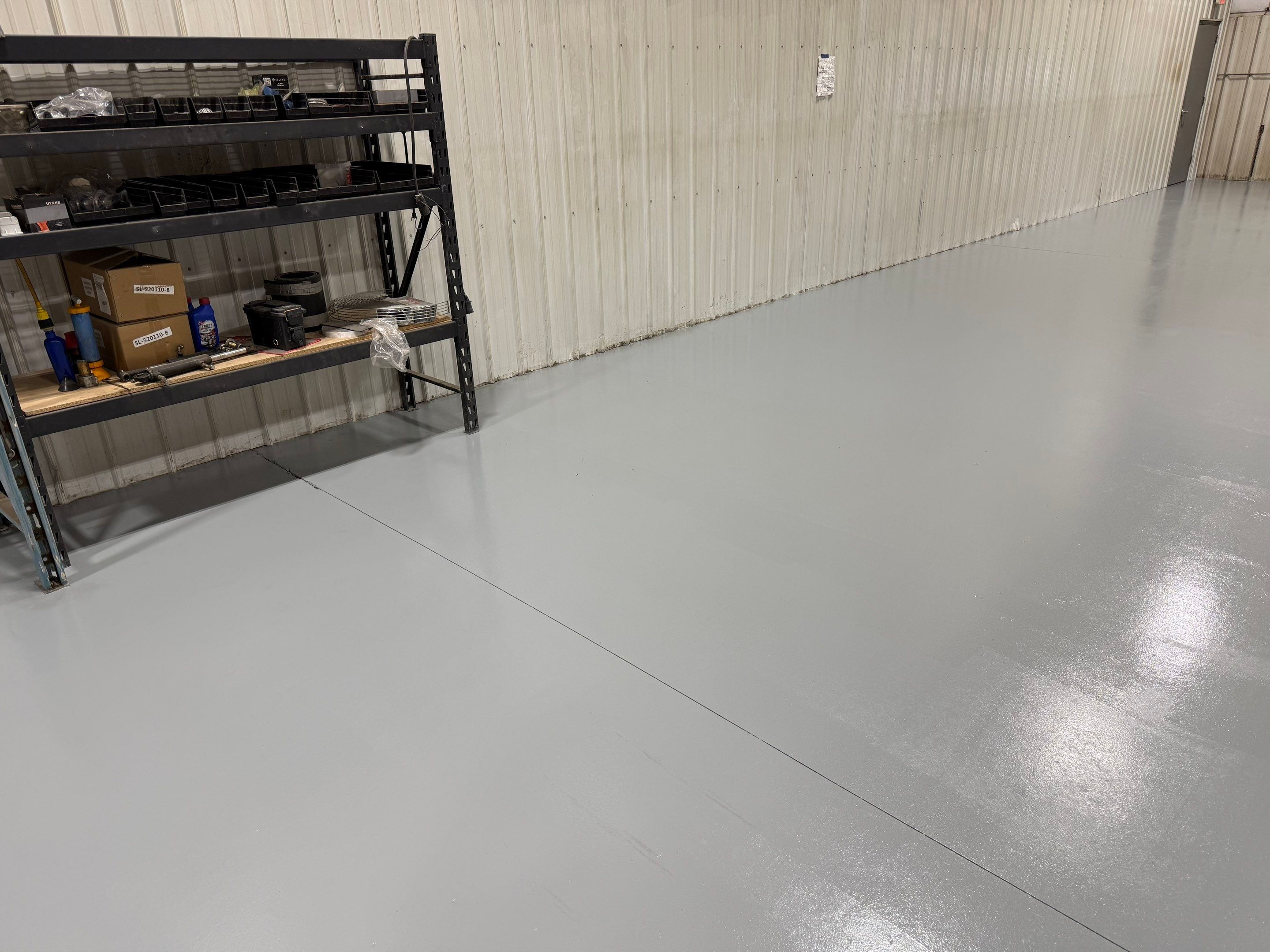 Commercial Concrete Coating and Floor Refinishing in Sioux Falls by Select Painting, Coatings & Garage Cabinets