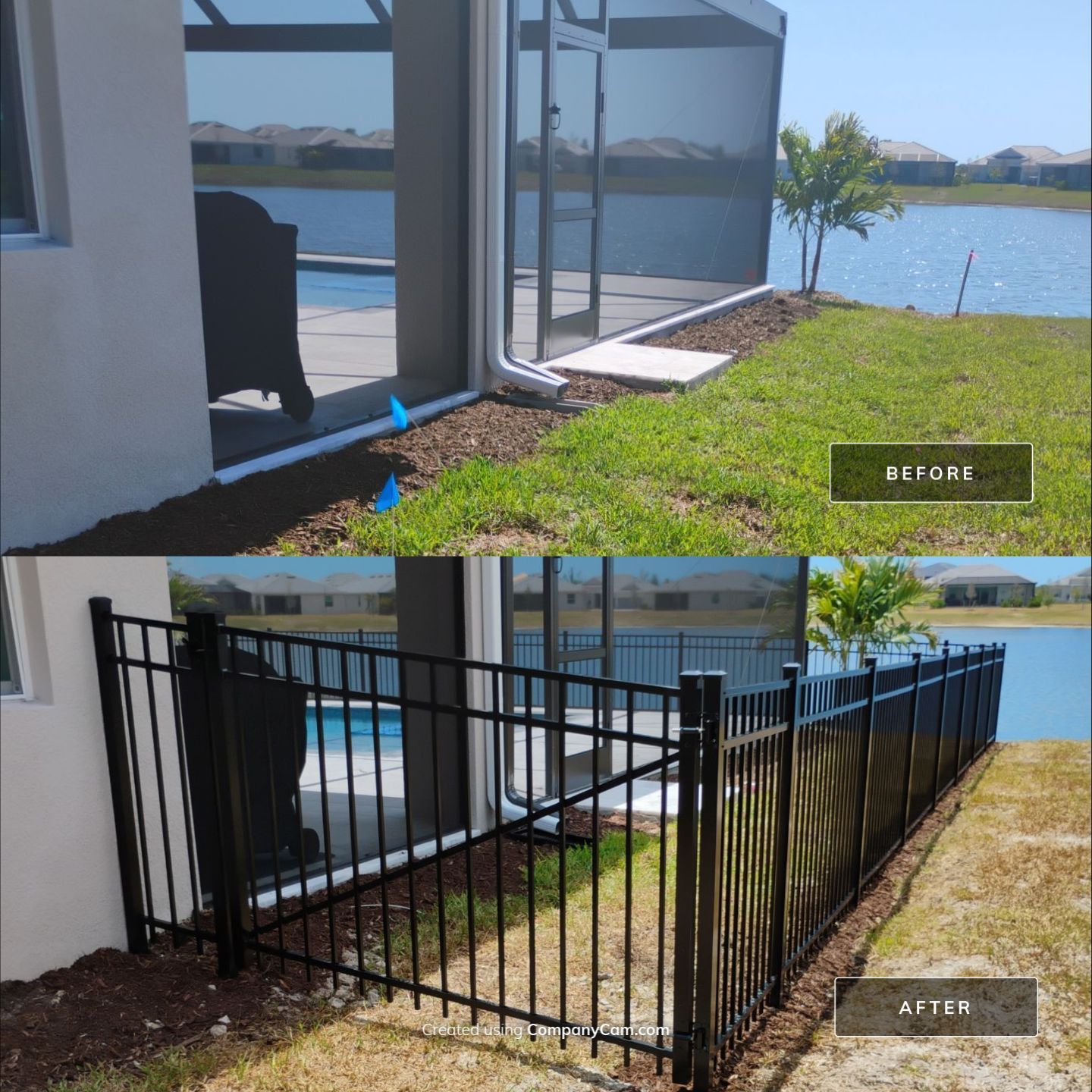 Aluminum Fence in Sarasota  by True Fence LLC