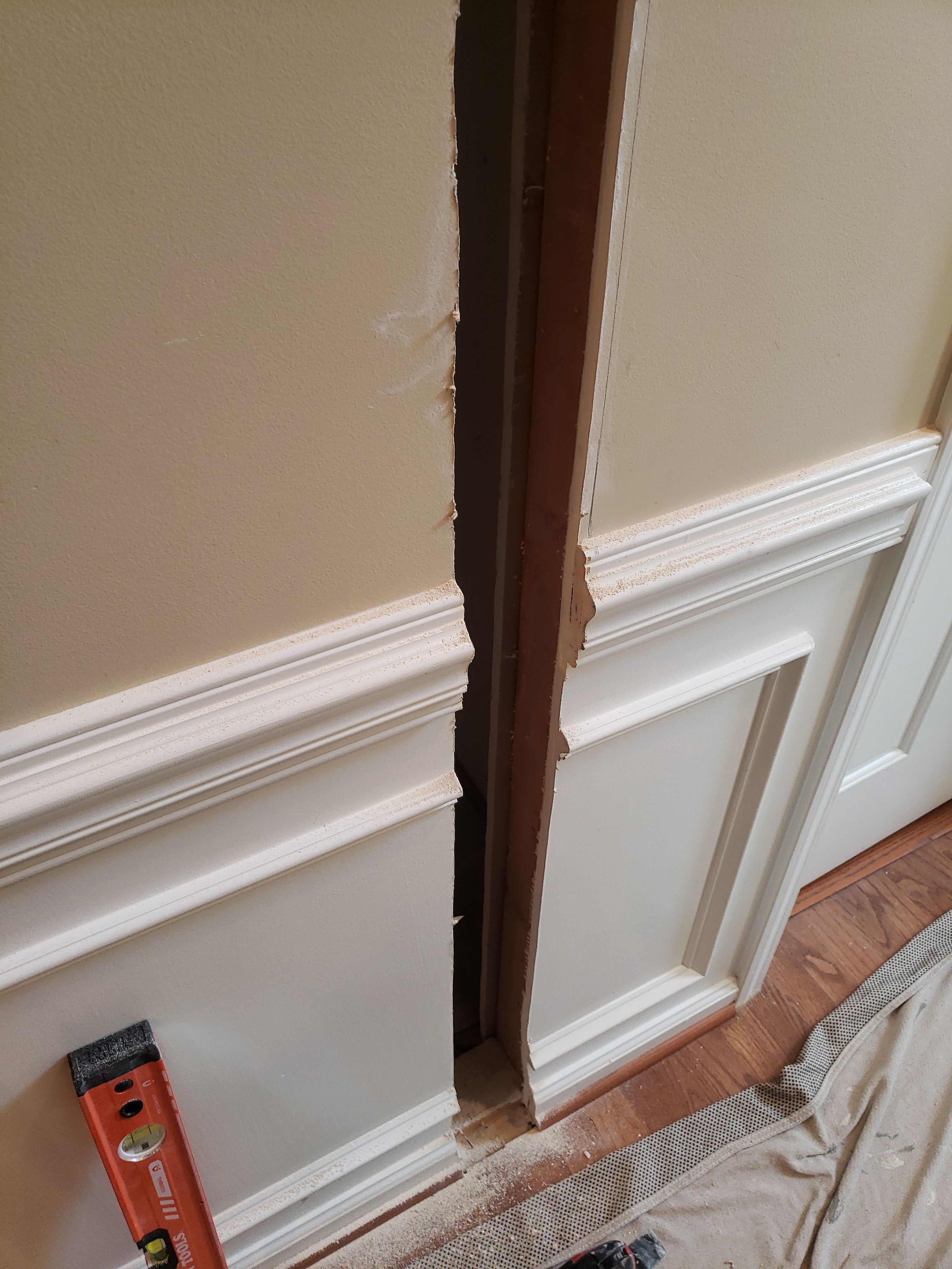 Entry Foyer Pocket Doors by A Step Above Handy LLC 