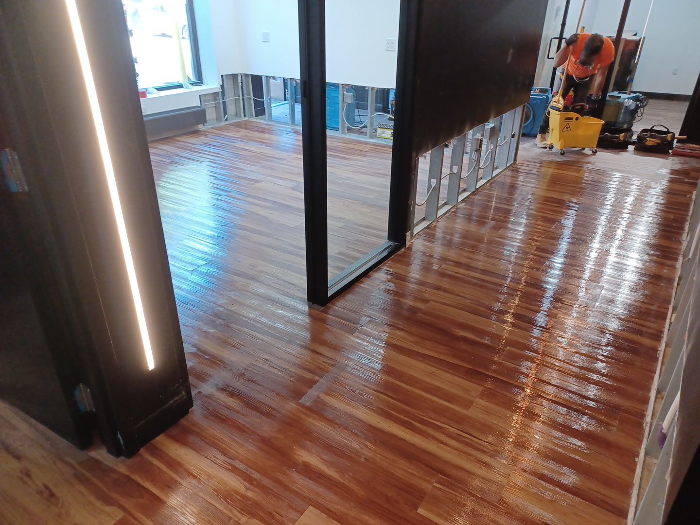 Project in West Bloomfield Township by EzDry Water Mitigation & Property Restoration