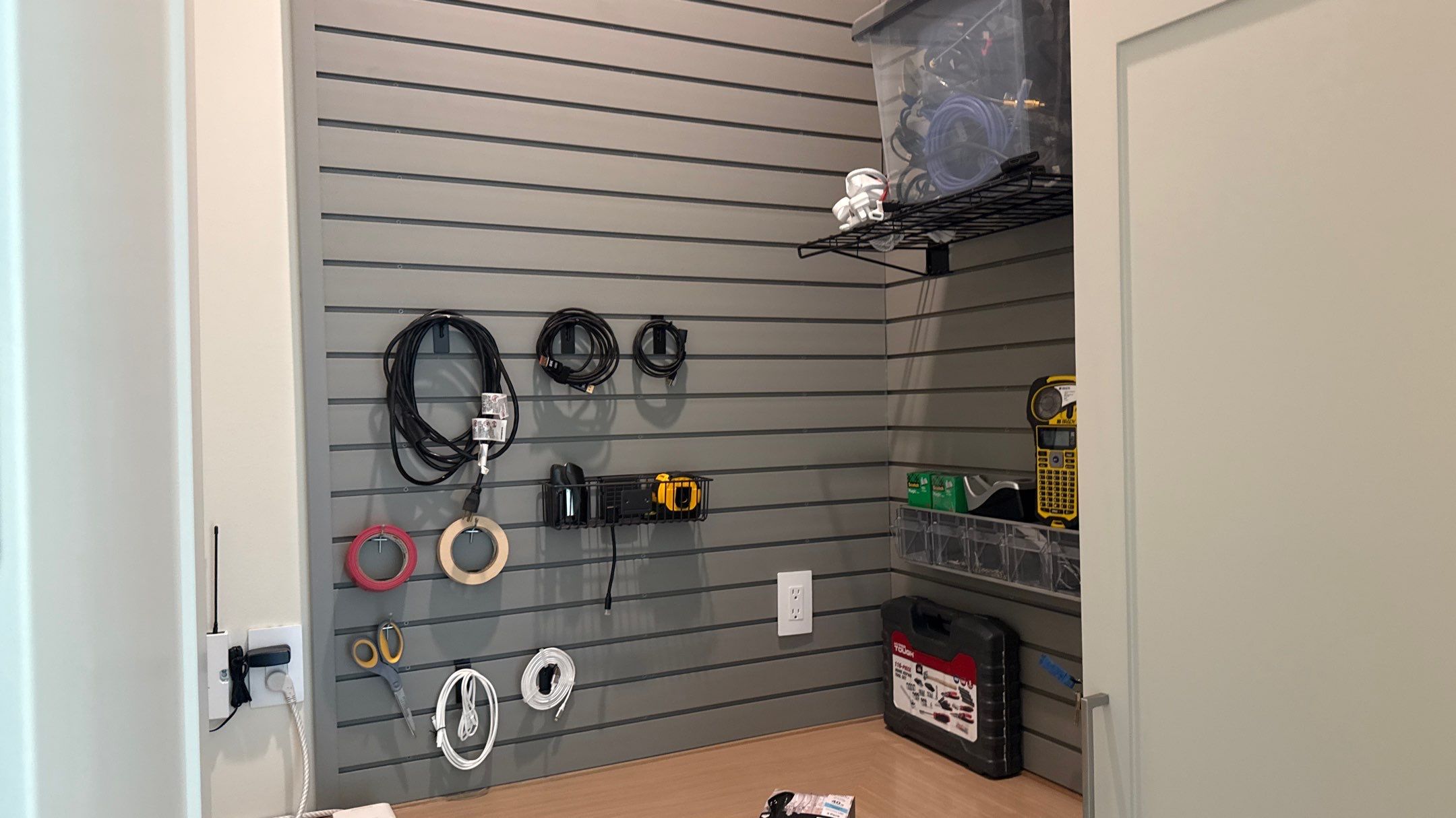 Shoe Storage Doesn't Always Have to Look Boring by Banner Garage