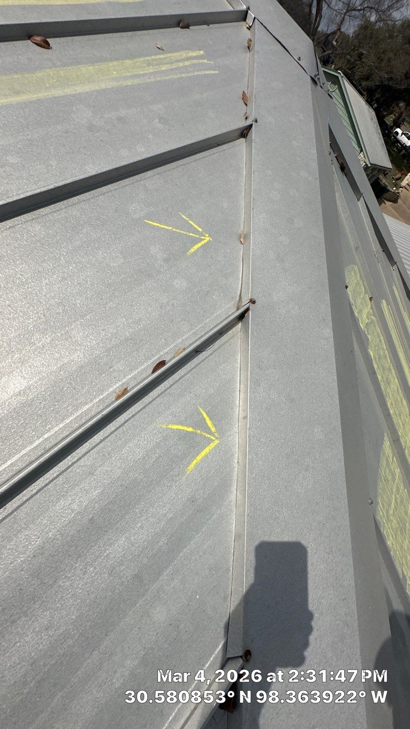 Residential Roof Replacement using 24 GA Snap-Loc - Galvalume by Action Exteriors Austin