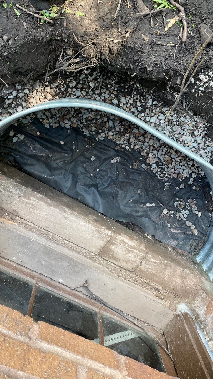 Basement Window Well Replacement in St. Paul, MN by Waterproofing Northeast
