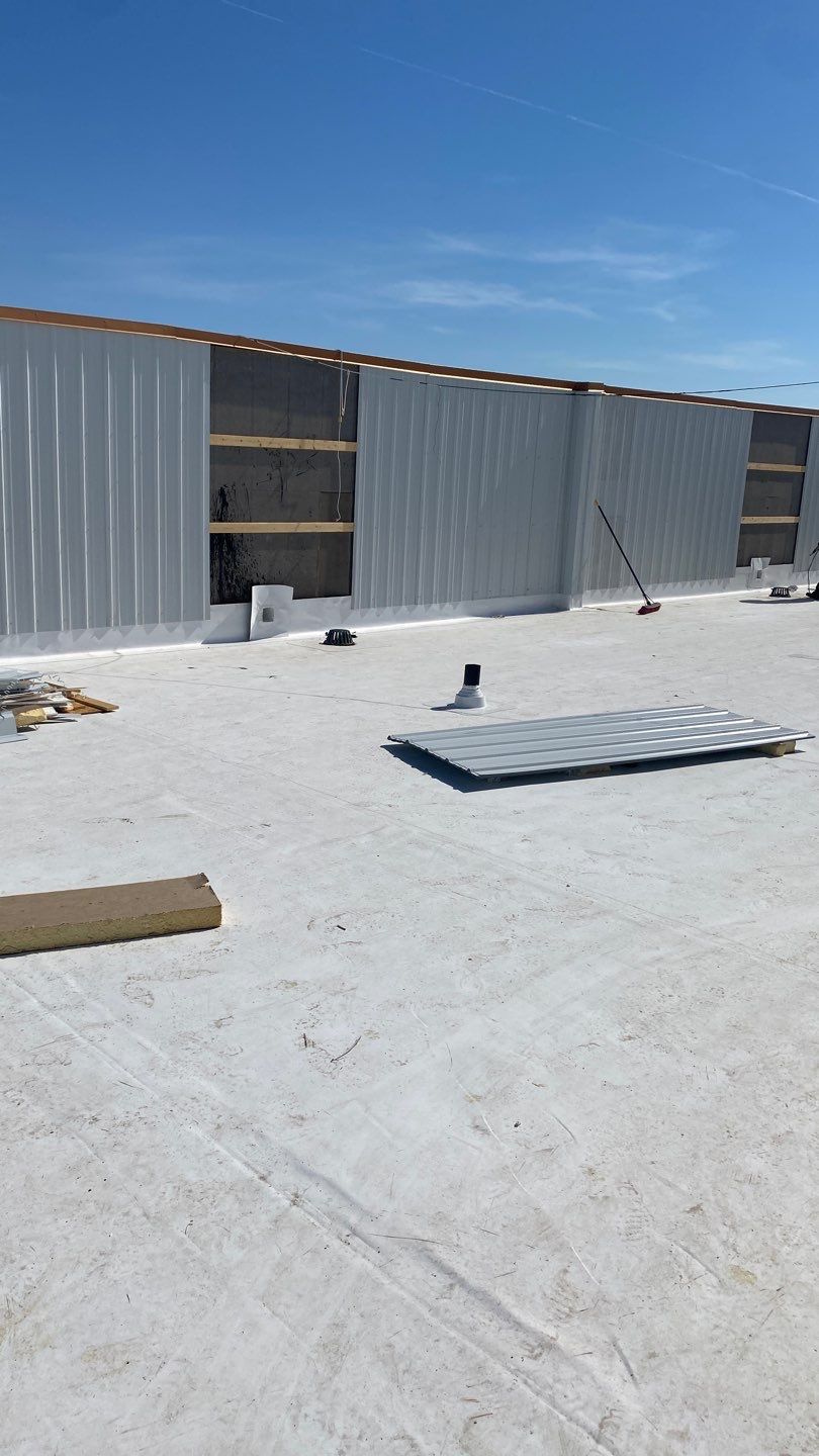 TPO Project in McAlester by Decor Roofing & Restoration