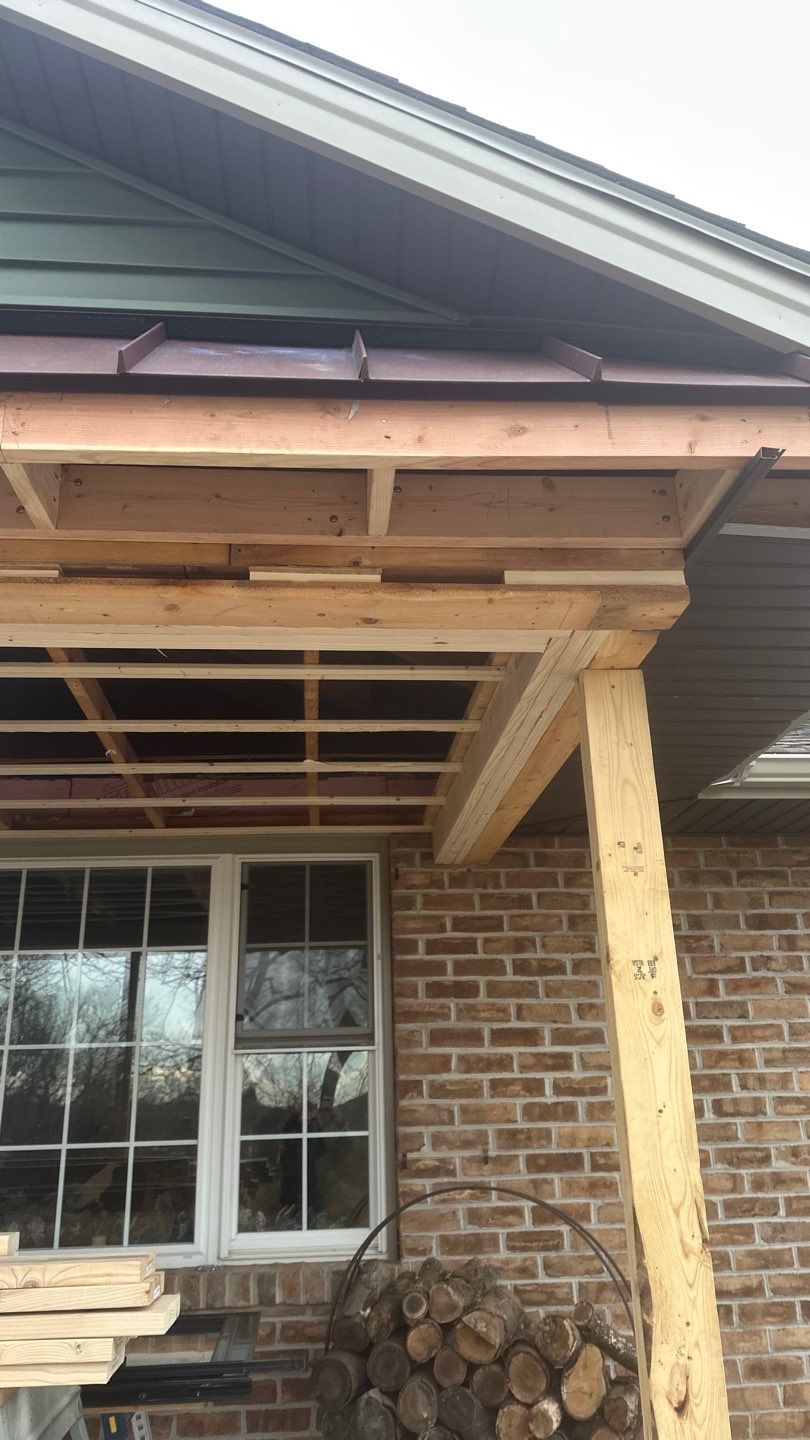 Custom Porch & Exterior Remodel in Hanover, PA | Bealing Roofing & Exteriors by Bealing Roofing & Exteriors